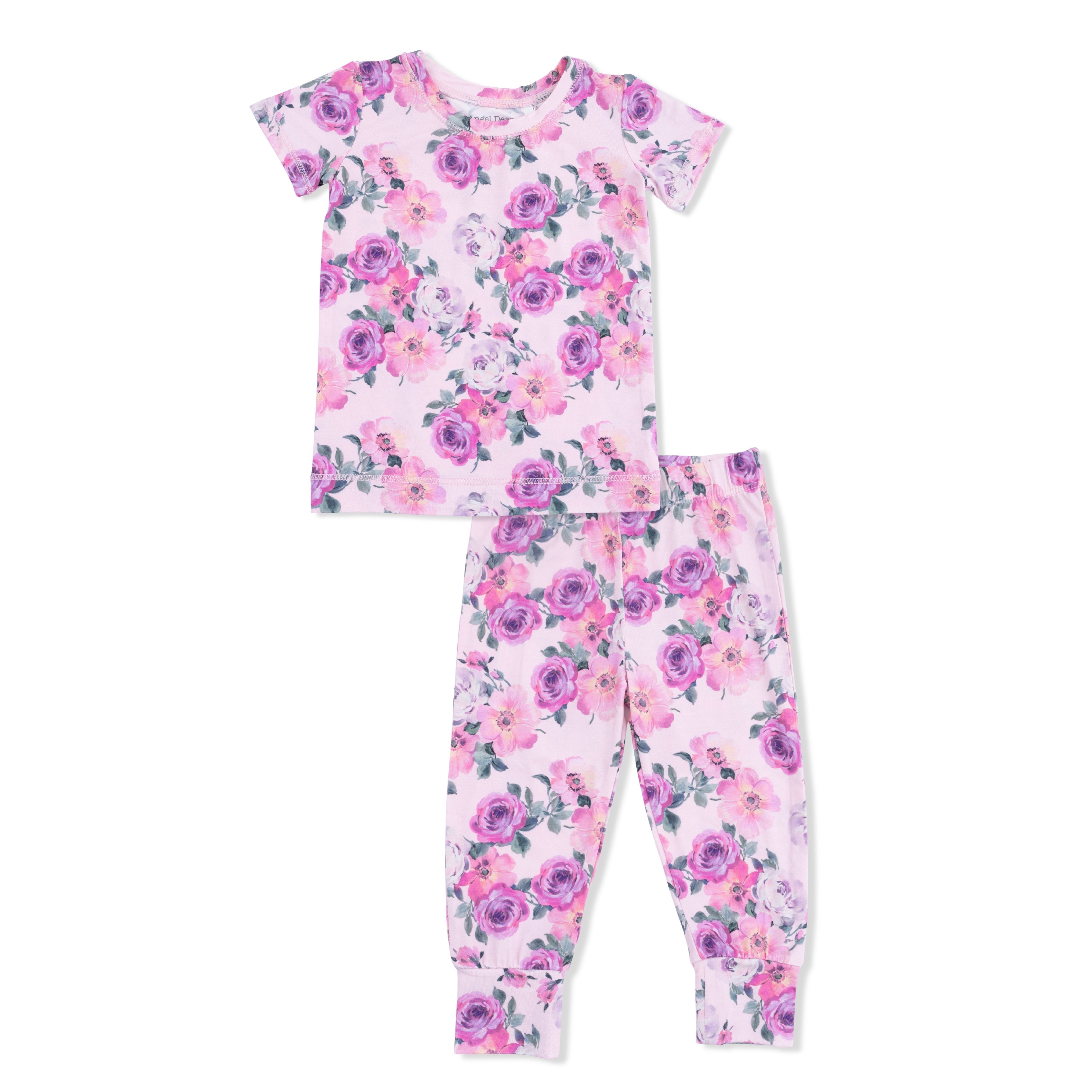 Rose Abundance - Short Sleeve Loungewear Set
