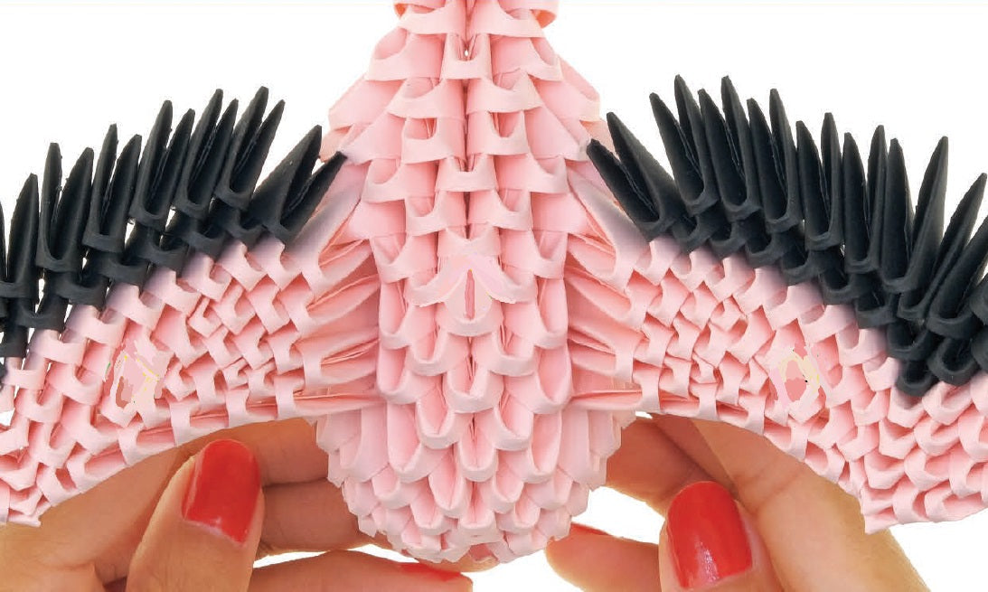 Origami 3D - Flamingo