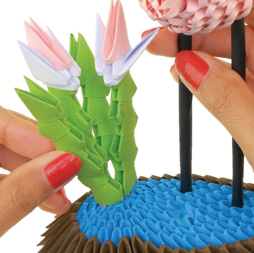 Origami 3D - Flamingo