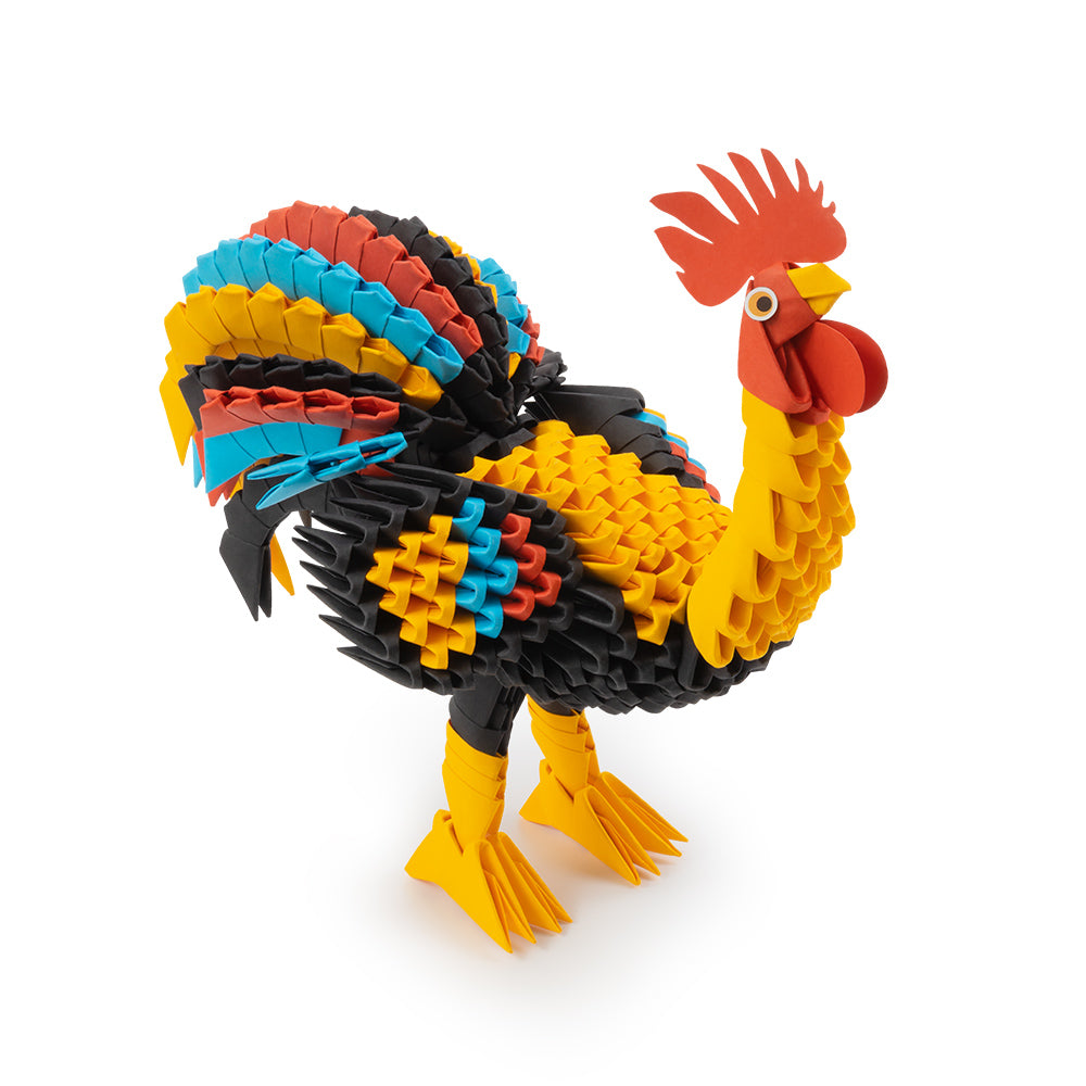 Origami 3D - Rooster