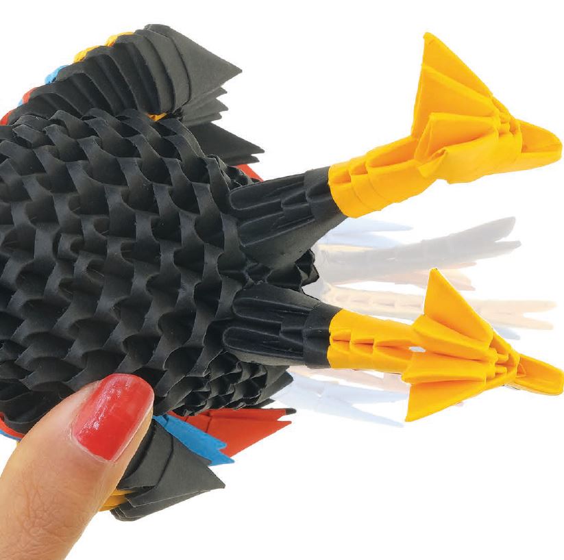 Origami 3D - Rooster