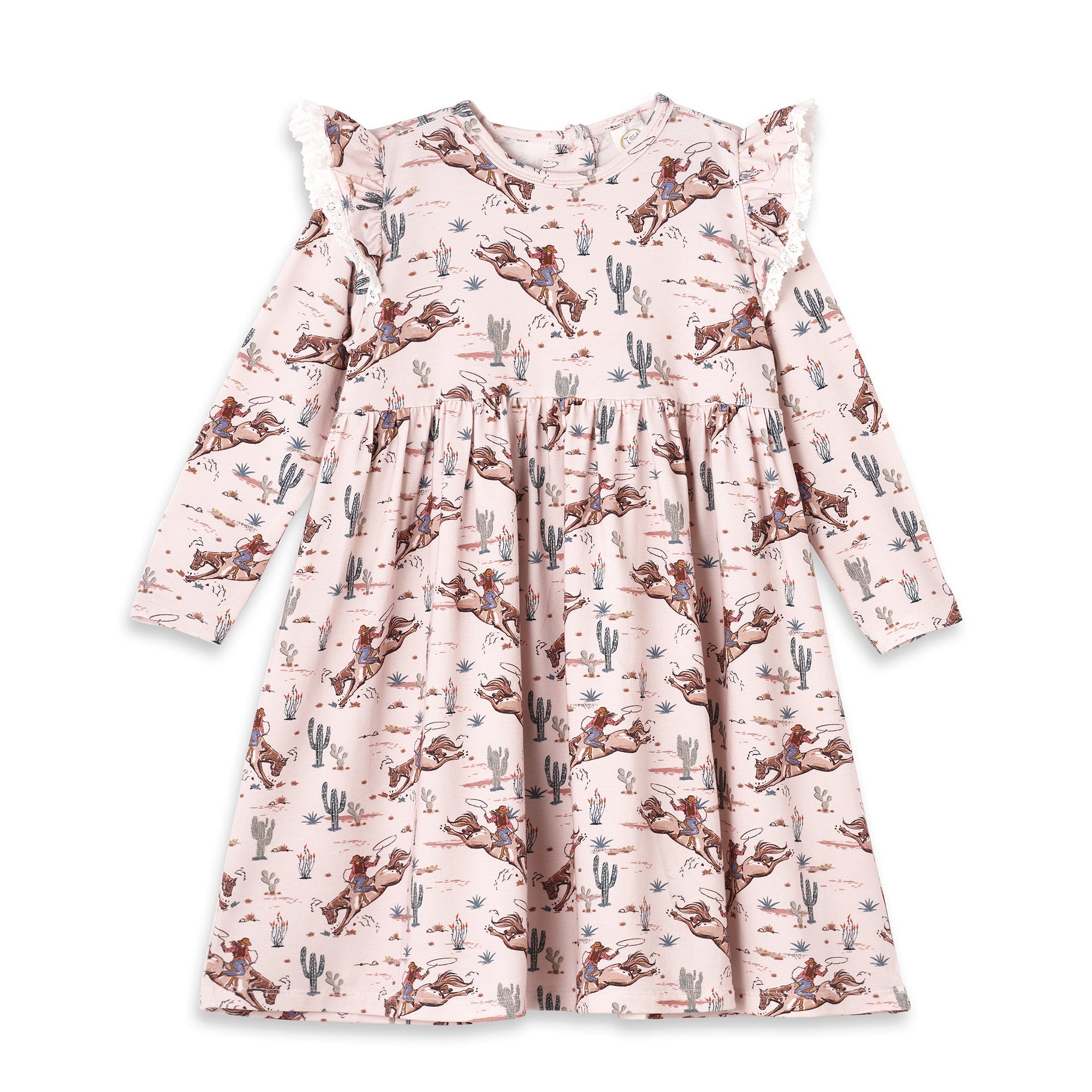 Prairie Princess Girl's Western Cowgirl Bamboo Dress