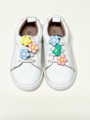 Flower + Dino Shoe Clips - Set Of 6
