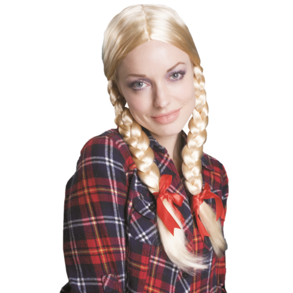 Blond Braided Wig