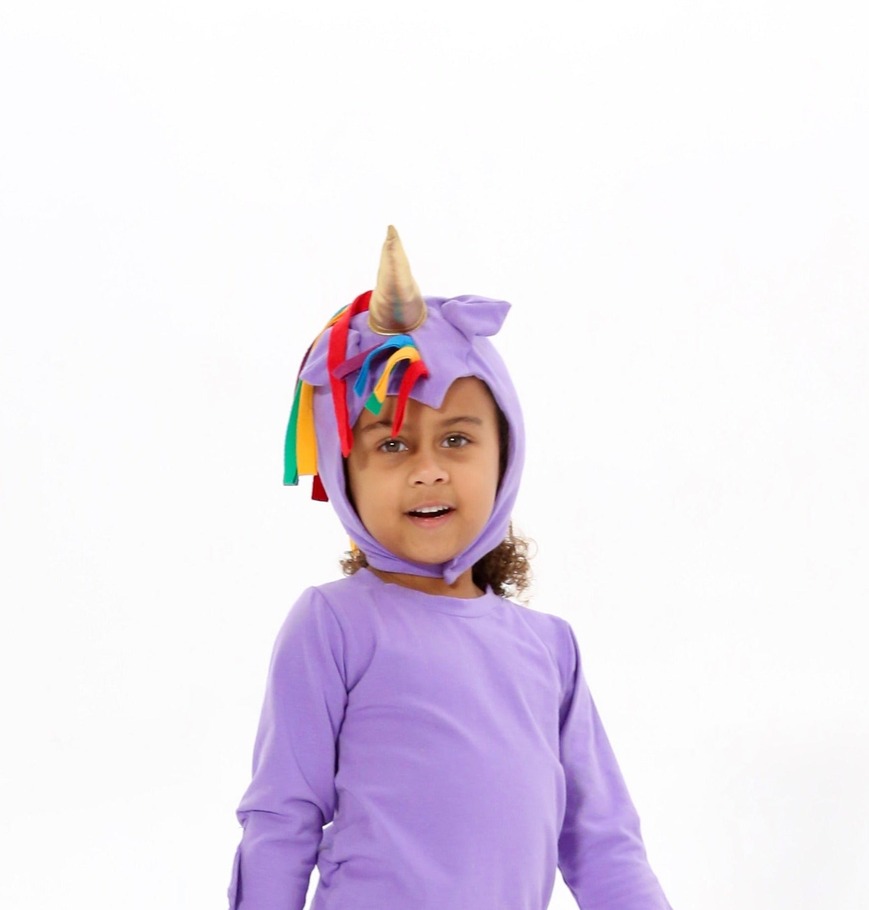 Purple Unicorn Hat