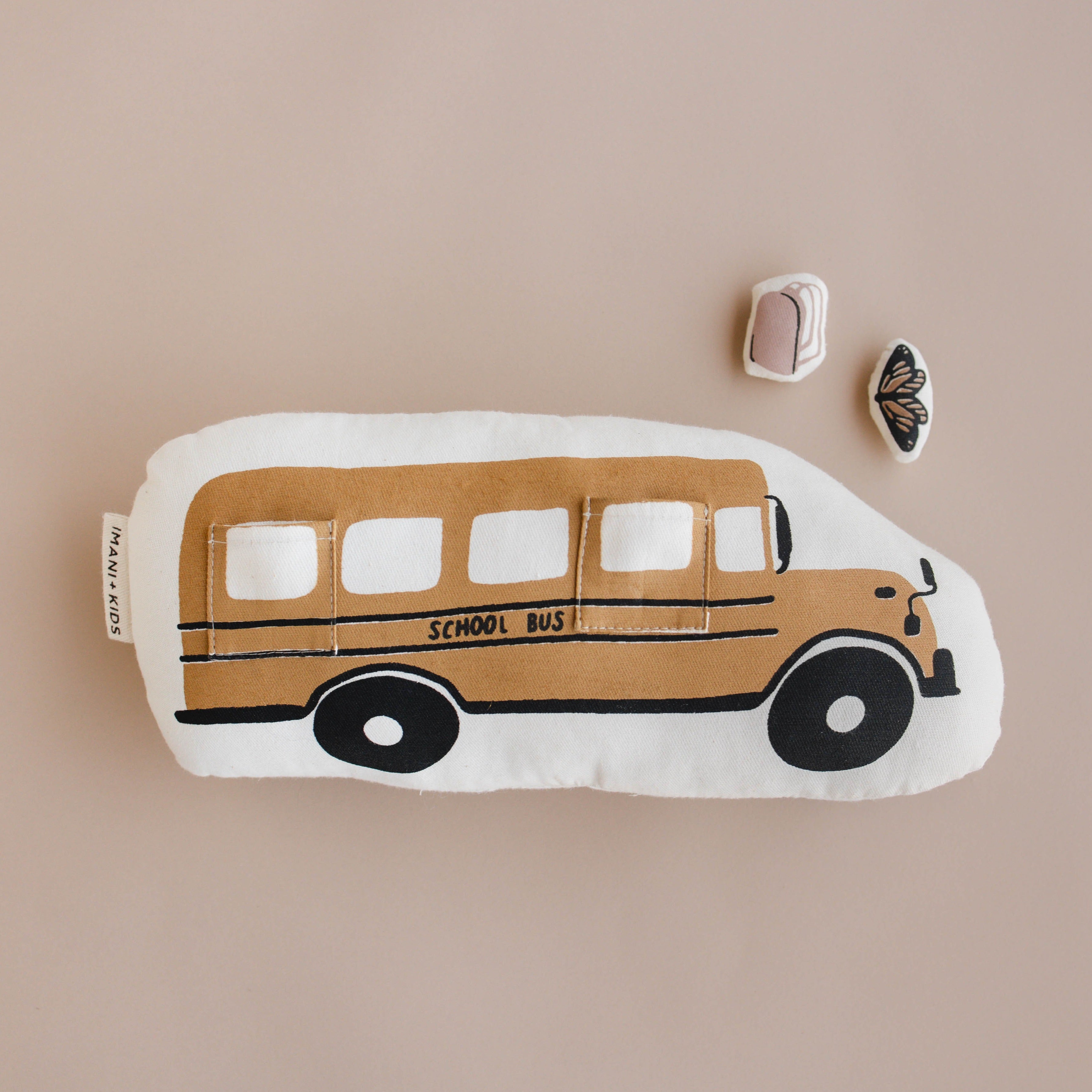 Interactive School Bus Pillow