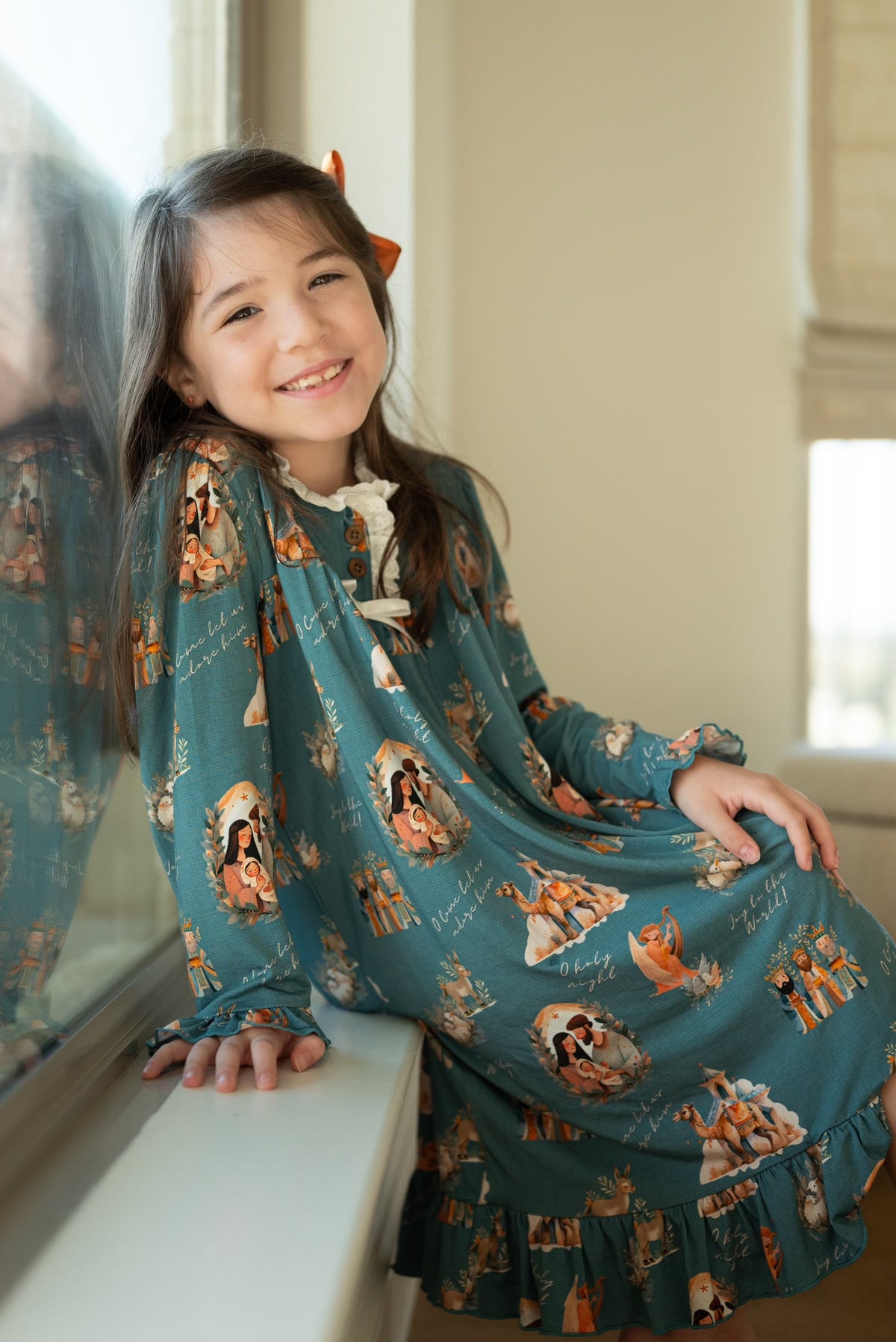 O’ Holy Night Christmas Morning Gown
