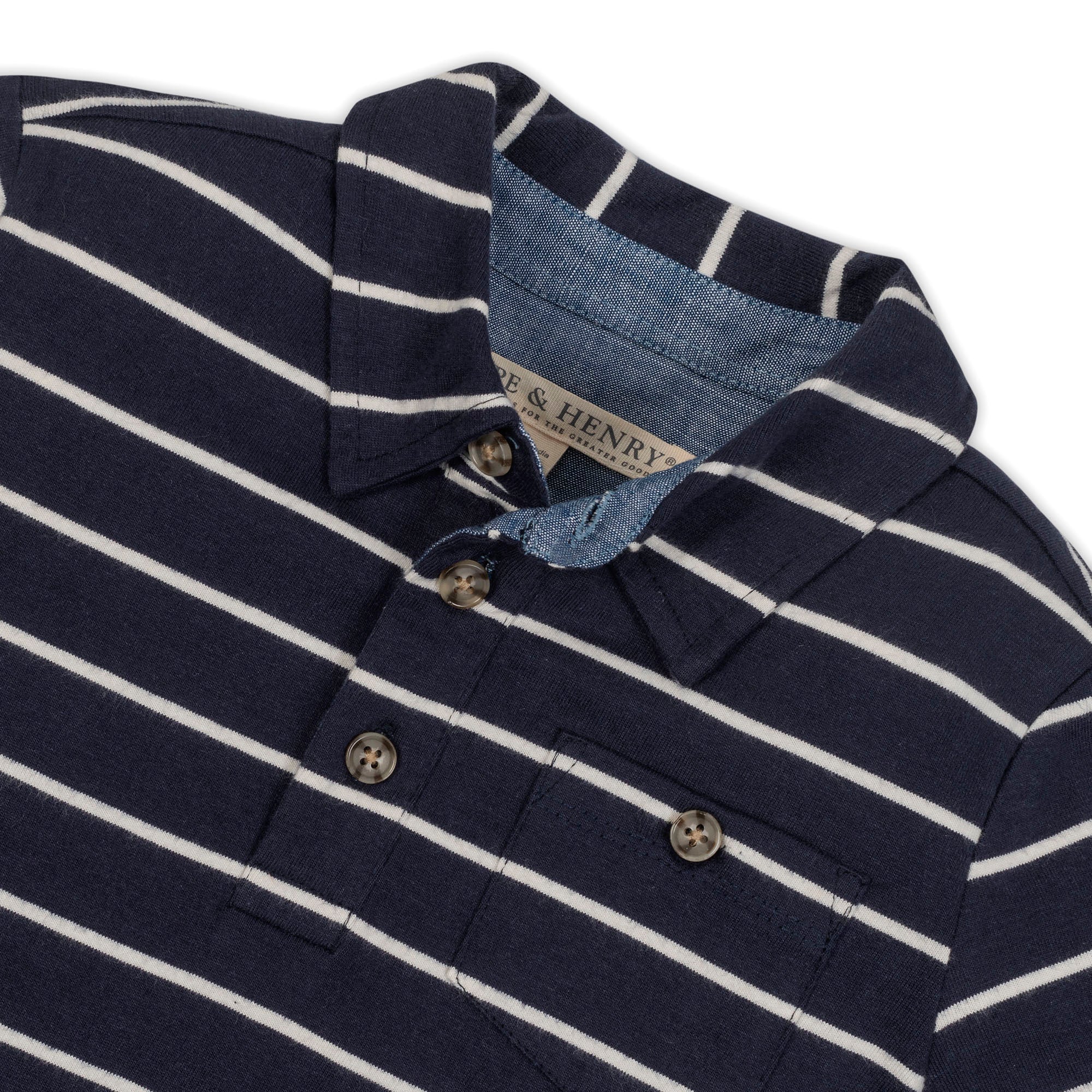 Organic Jersey Polo