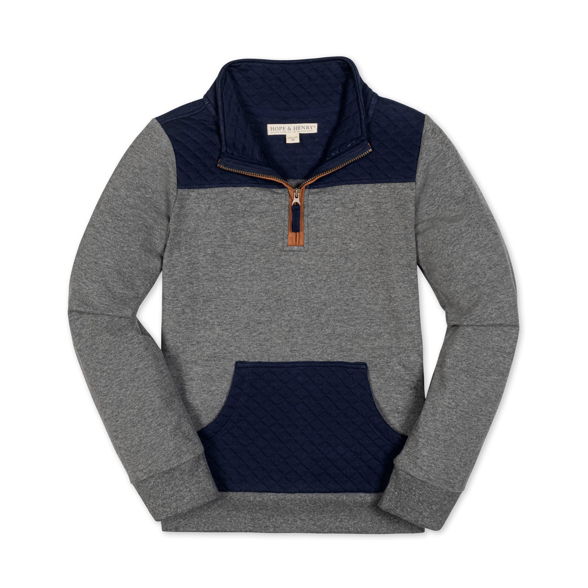 Organic French Terry Half-zip