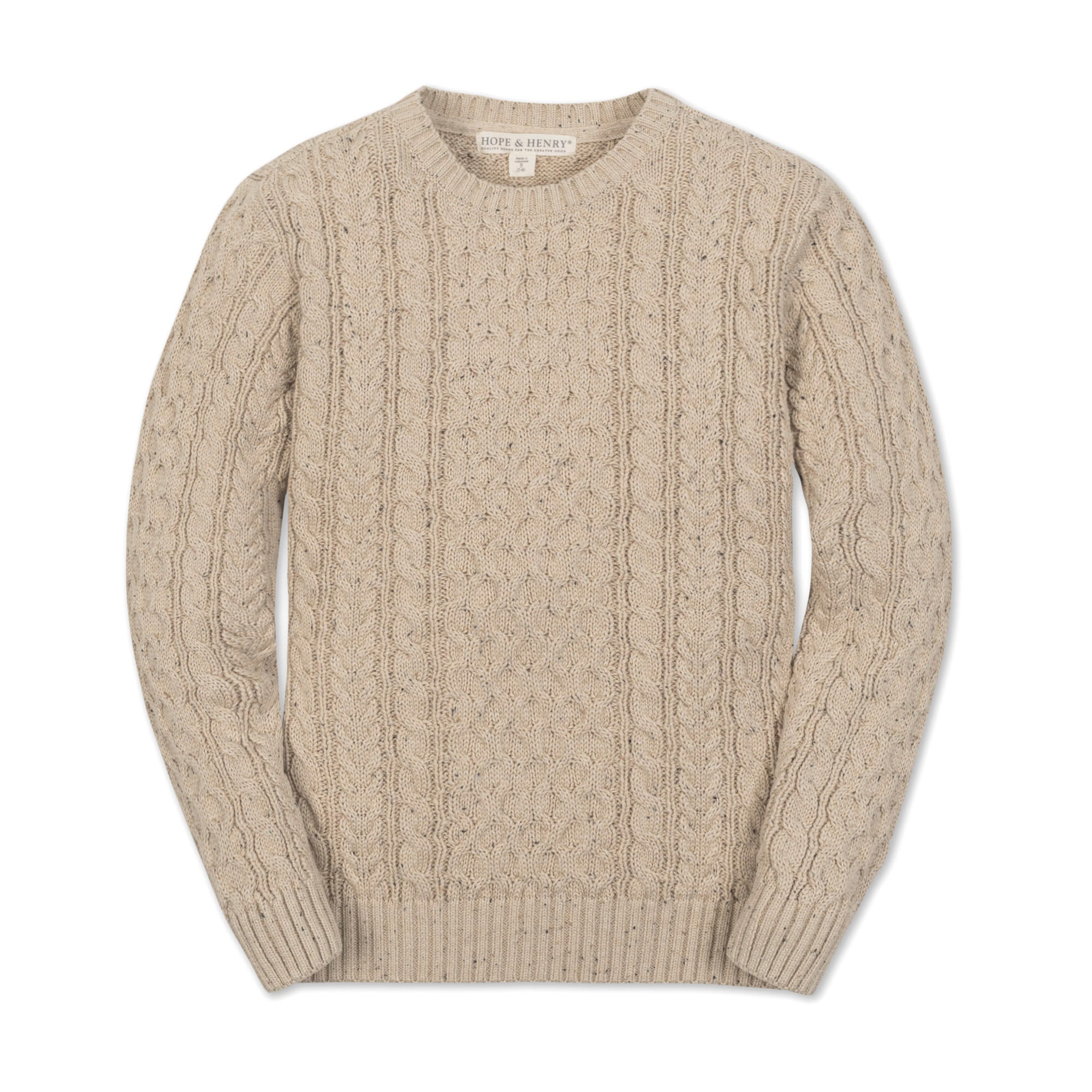 Organic Fisherman Sweater