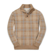 Organic Mock Neck Sweater