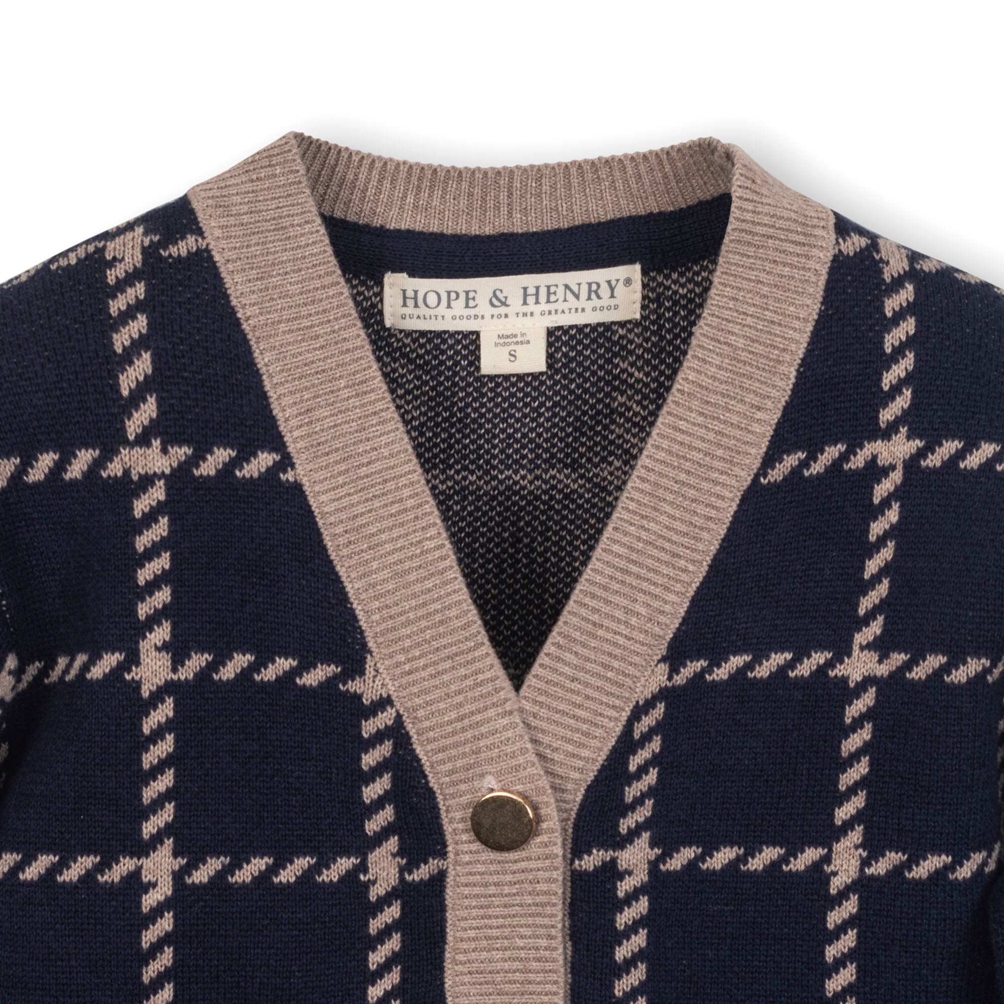 Organic Boyfriend Cardigan
