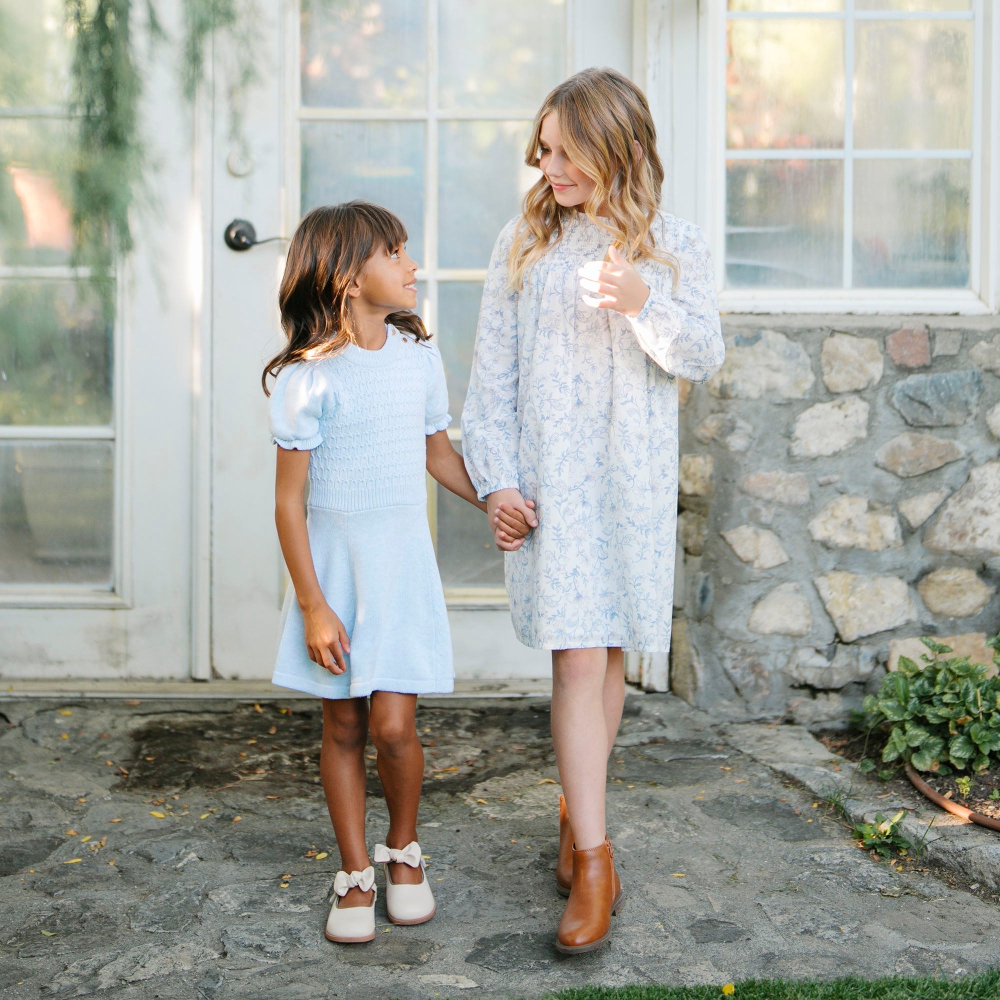 Organic Smocked Yoke Dress