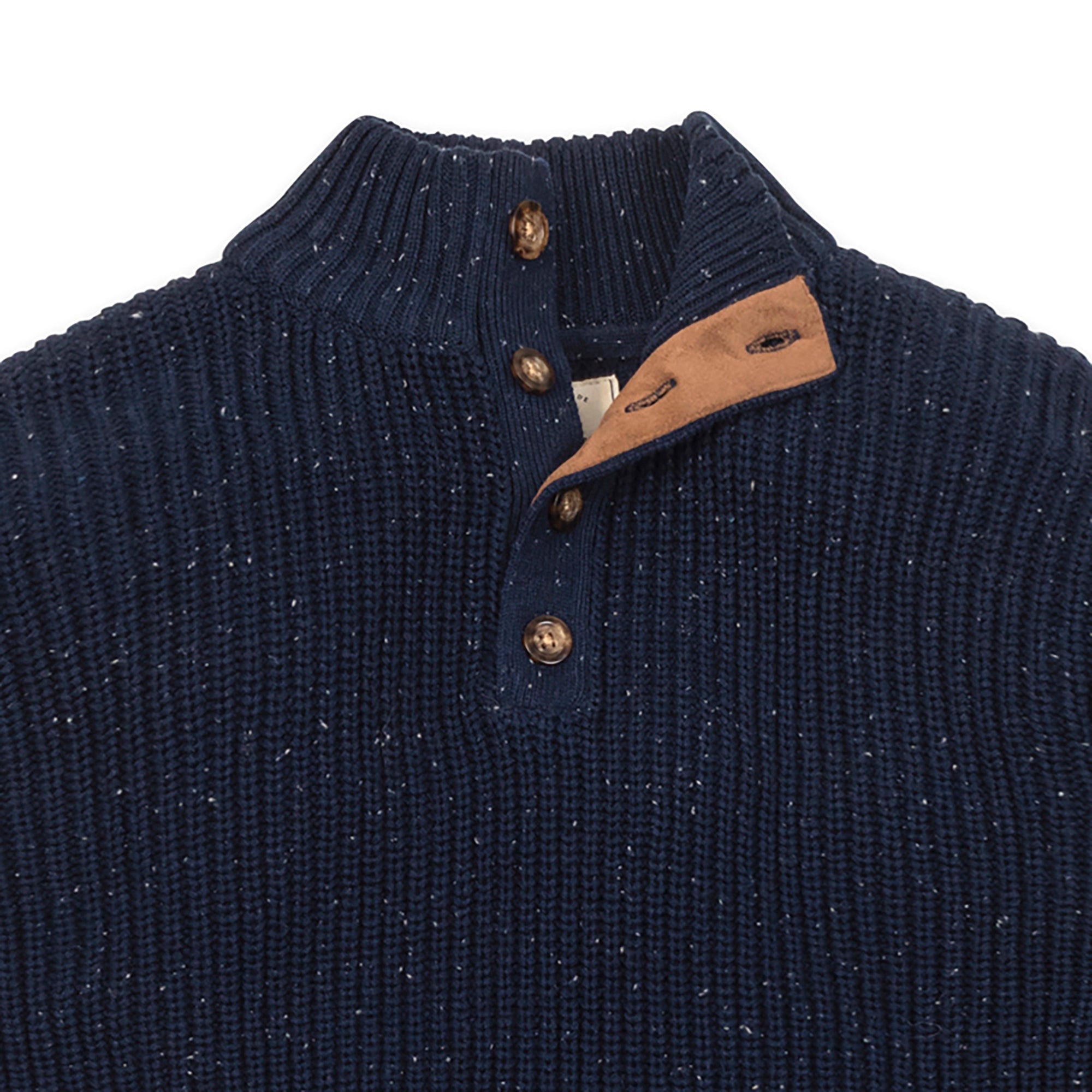 Organic Mock Neck Sweater