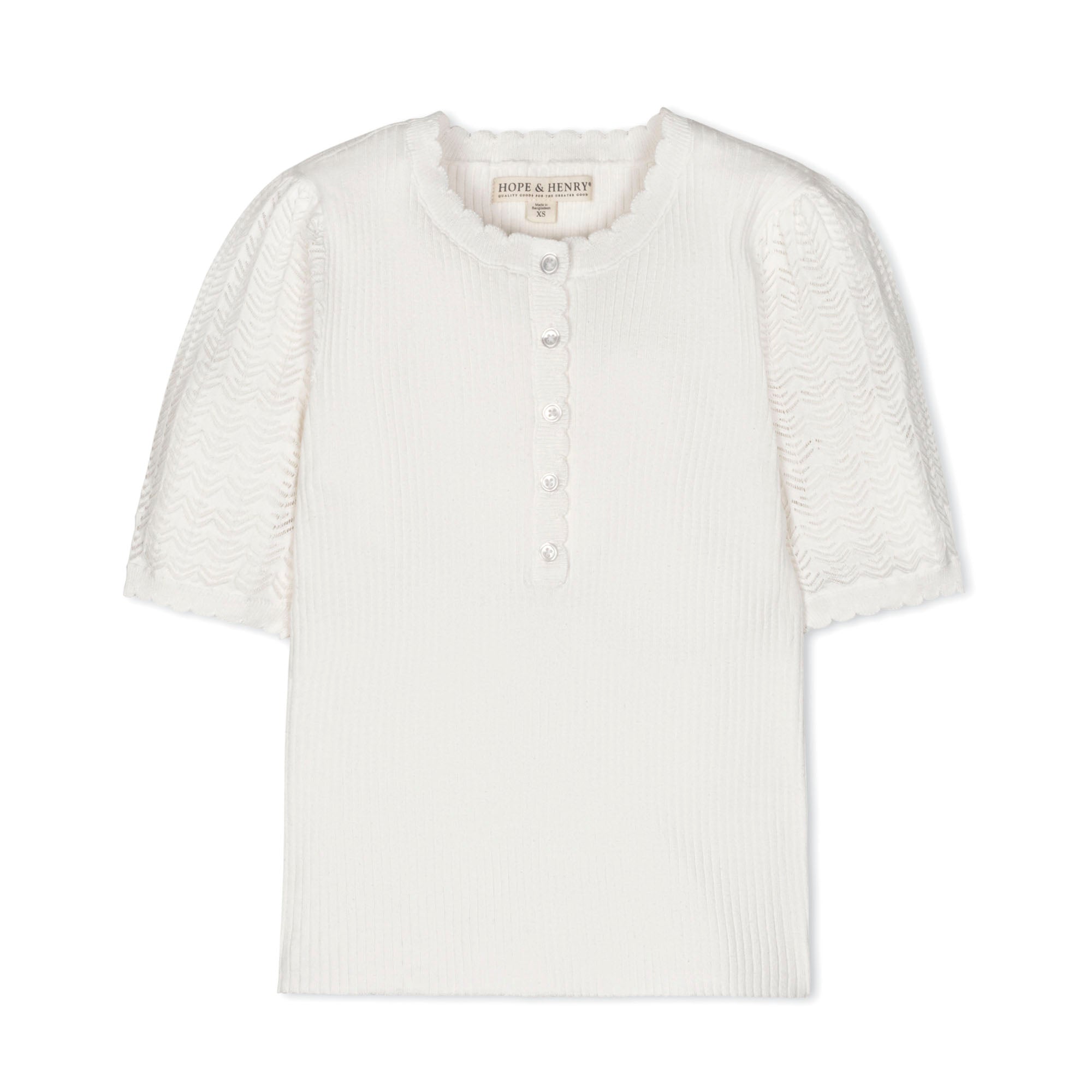 Organic Henley Sweater