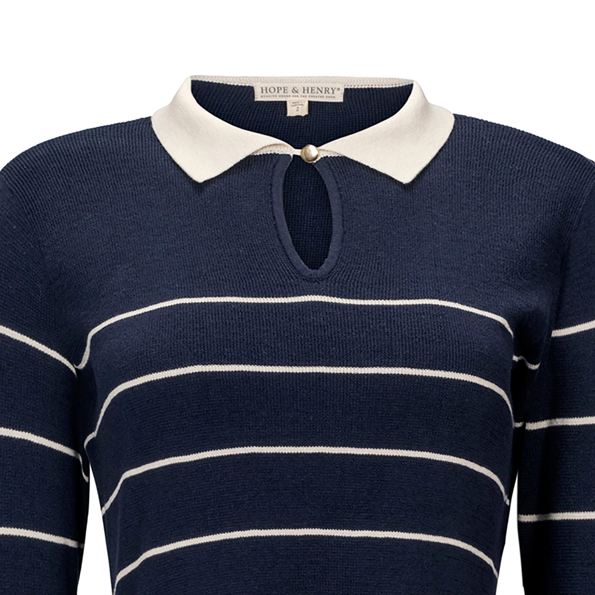 Organic Collared Sweater Dress