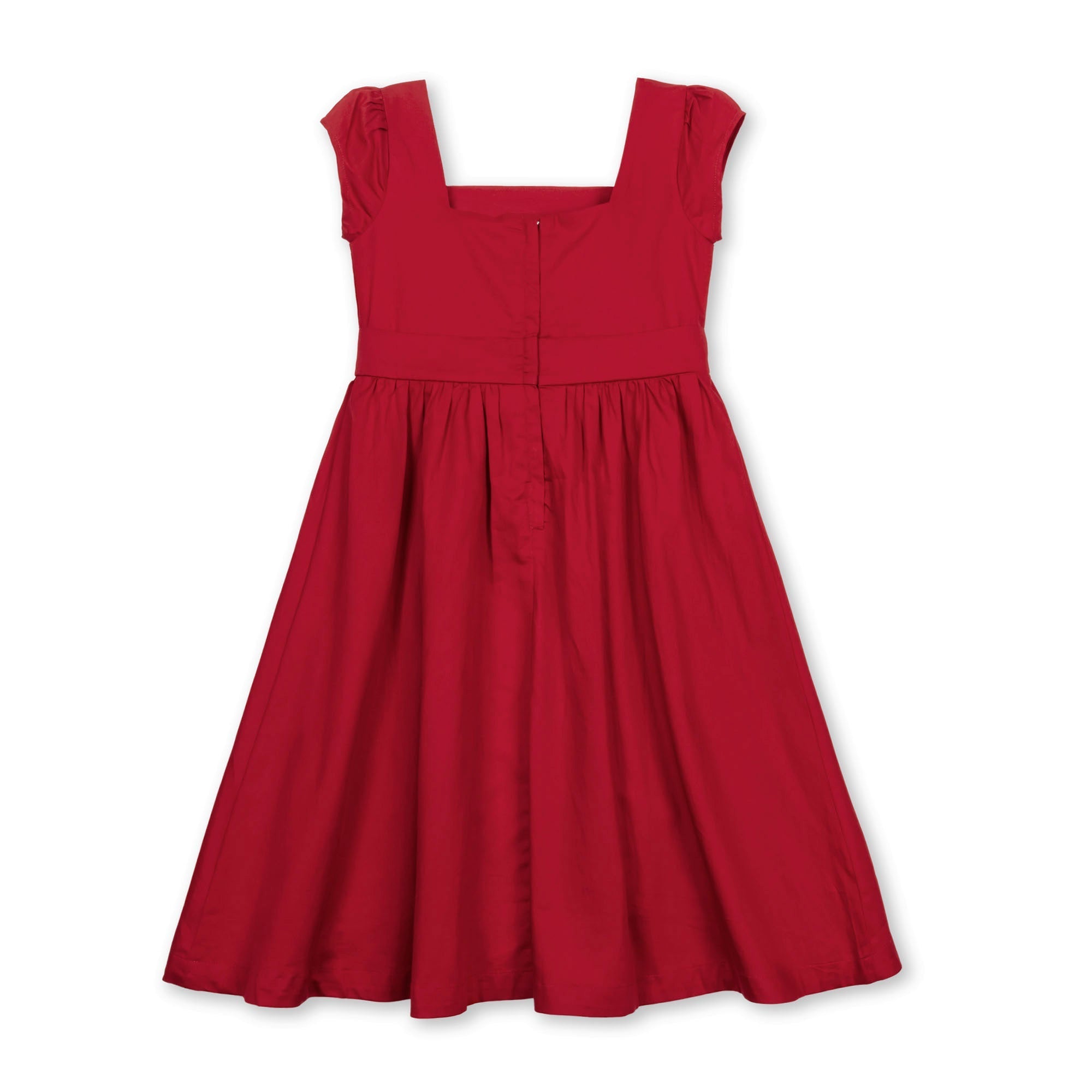 Organic High Low Sateen Dress