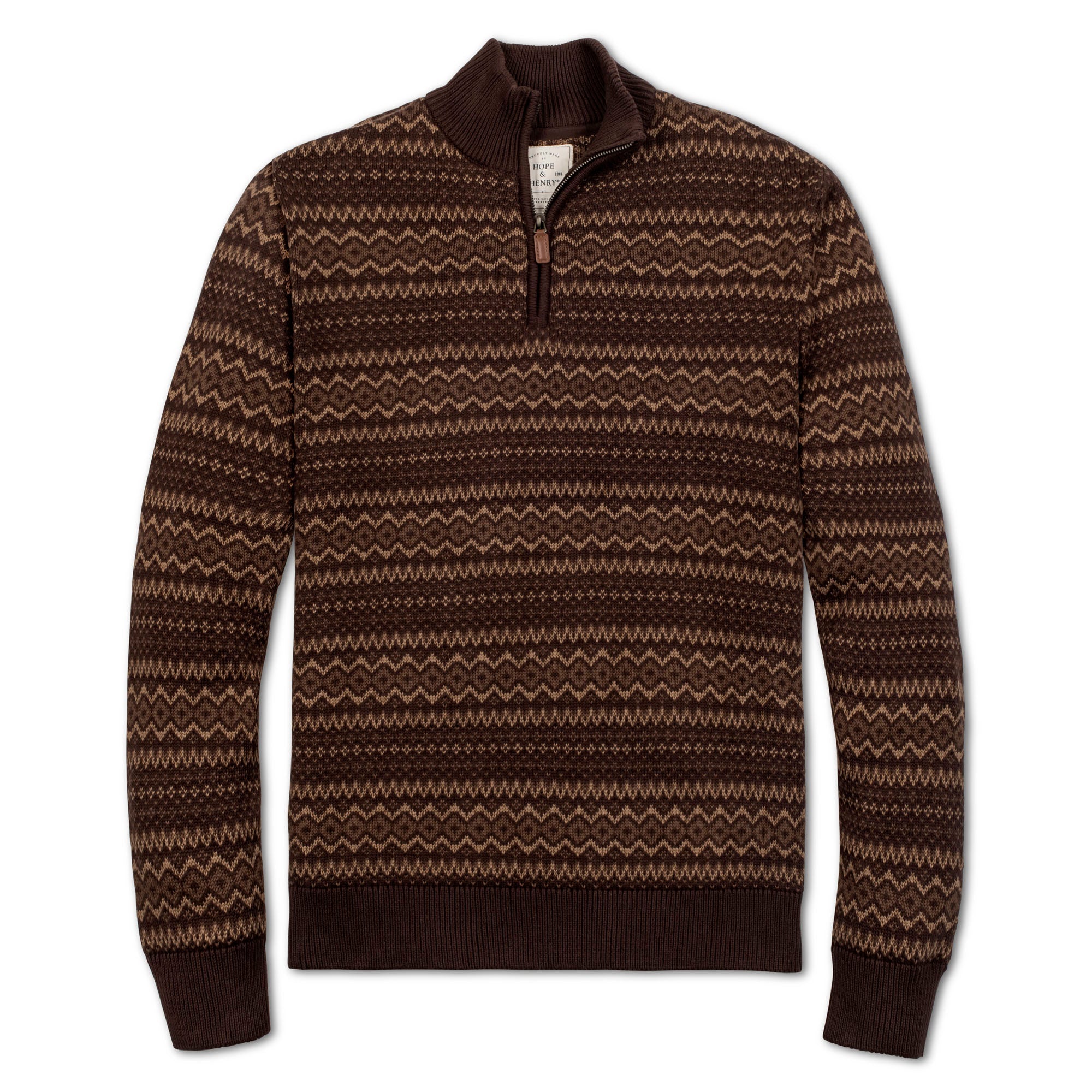 Organic Half Zip Pullover