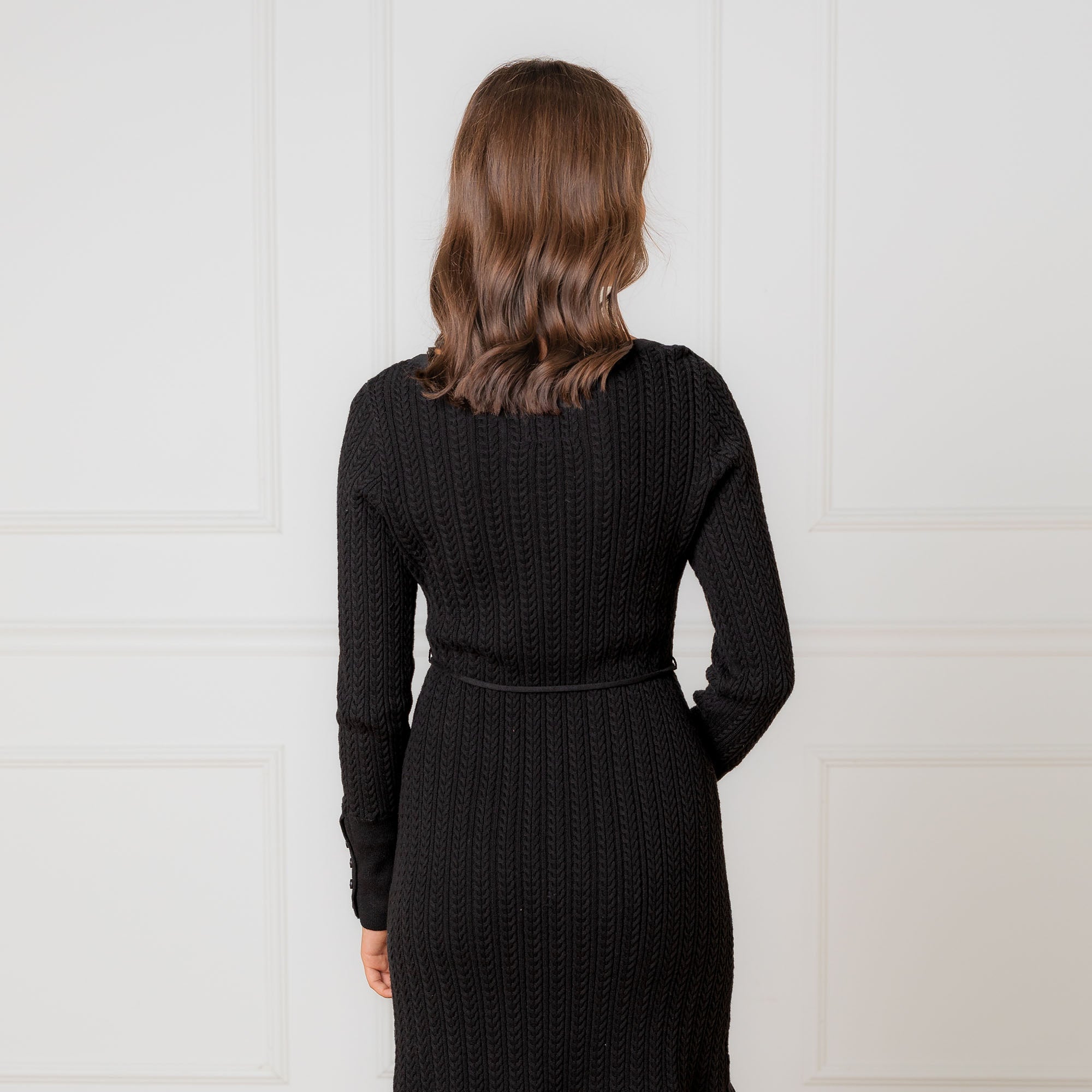 Organic Cable Sweater Dress