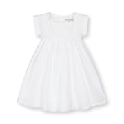 Organic Seersucker Empire Waist Dress