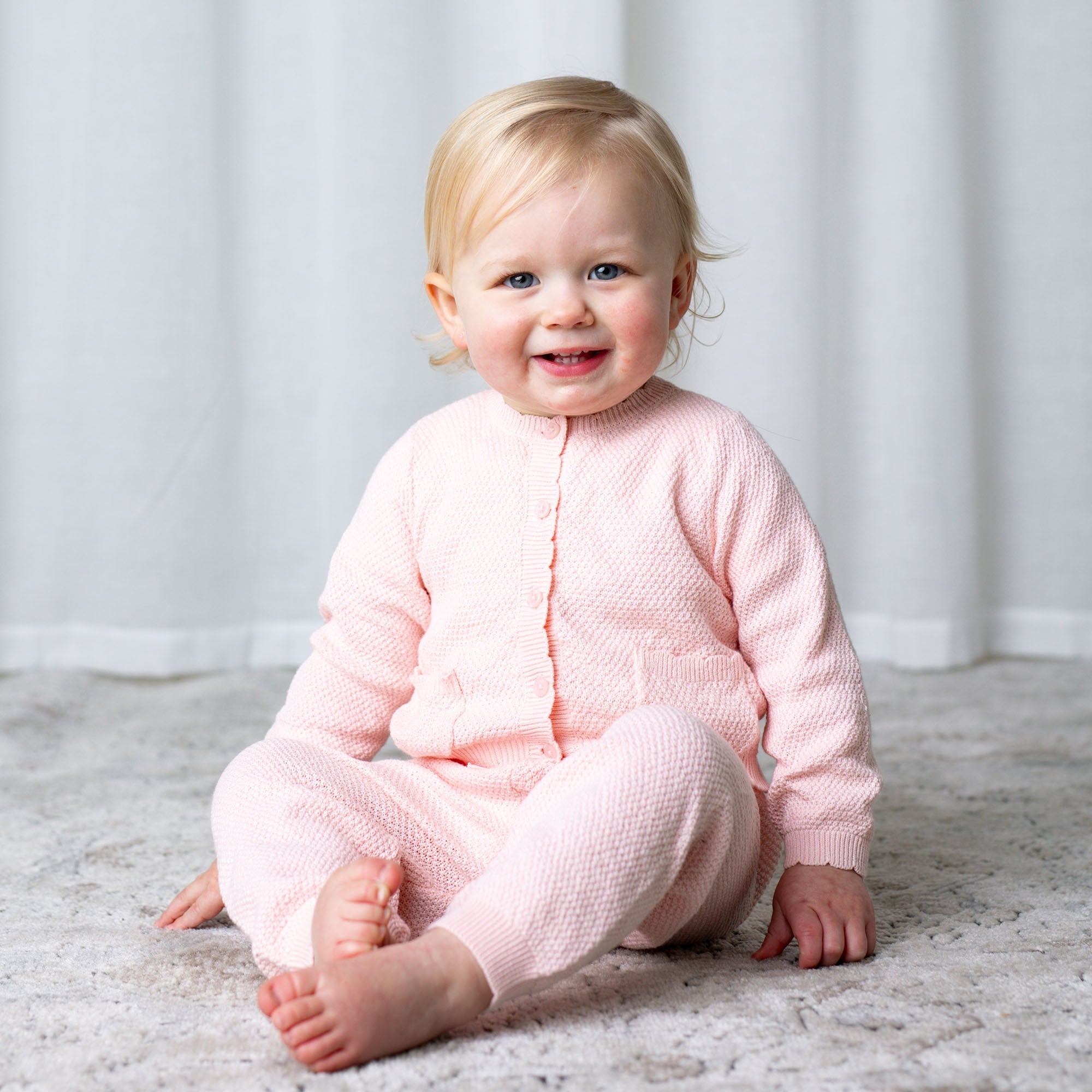 Organic Cardigan And Legging Set