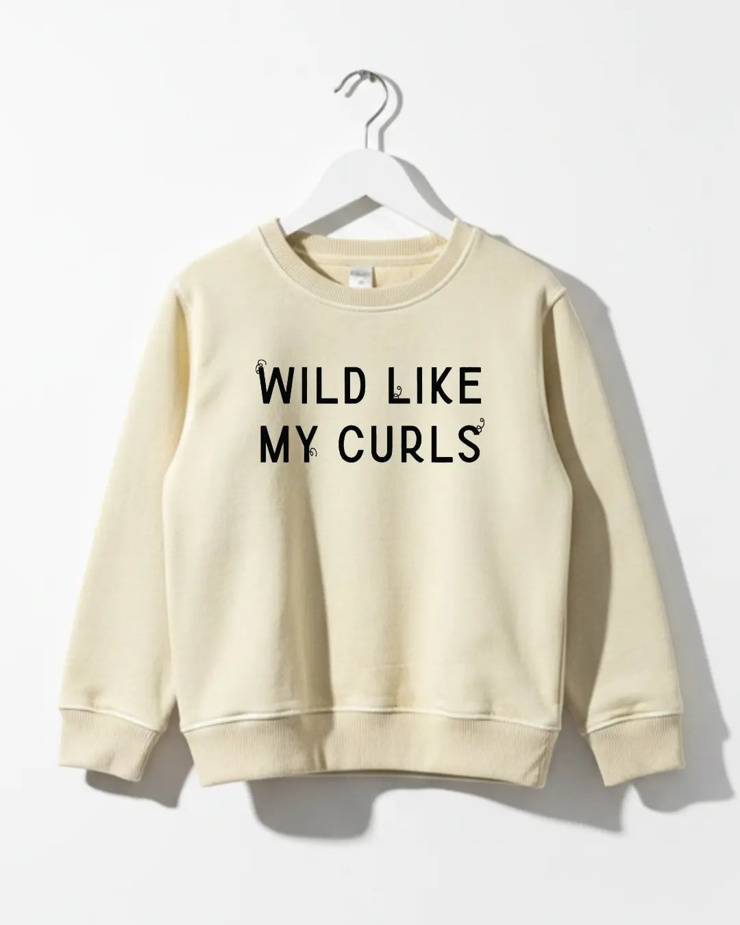 Wild Like My Curls Pullover
