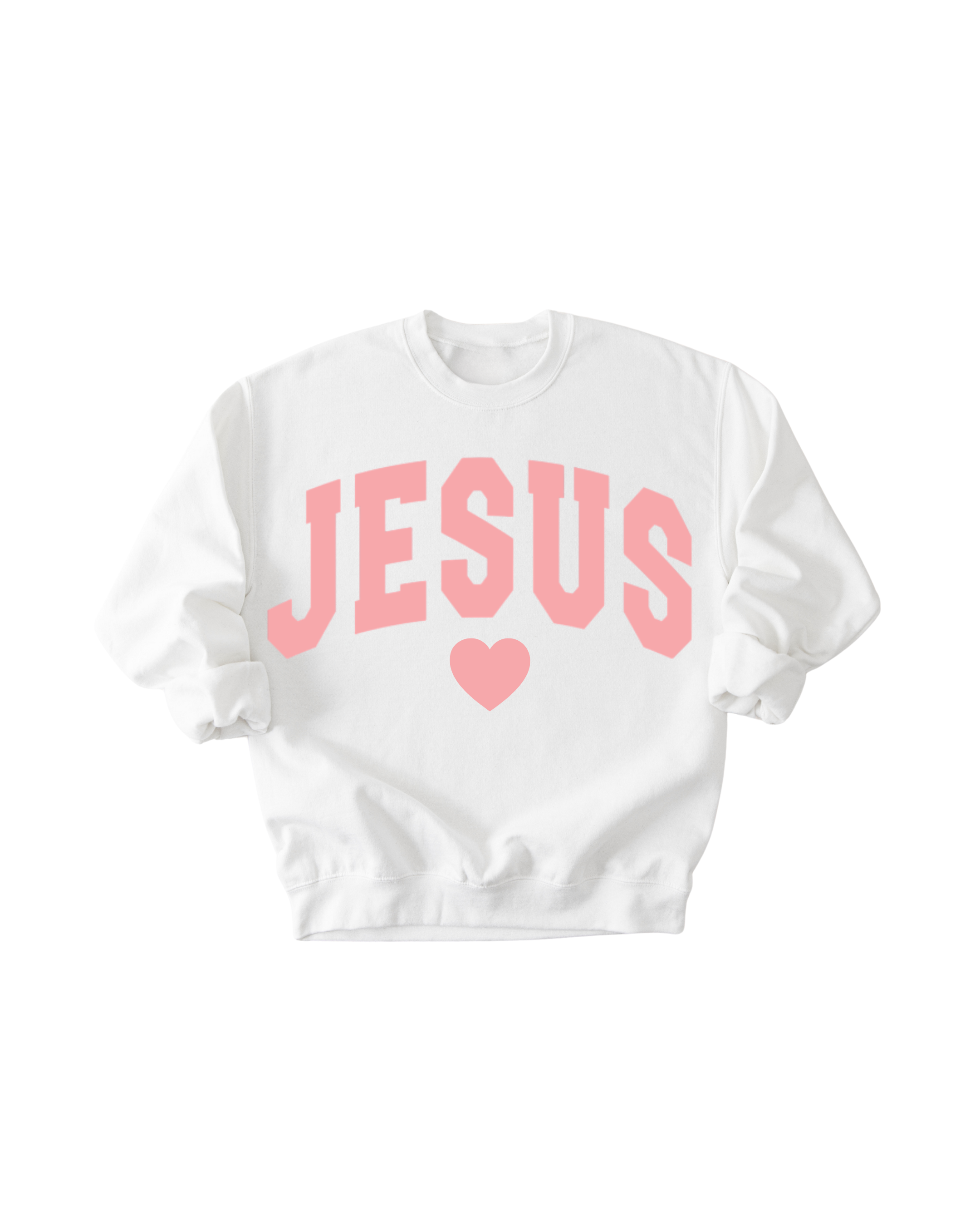 Jesus Varsity Sweatshirt - Valentine's Day Edition