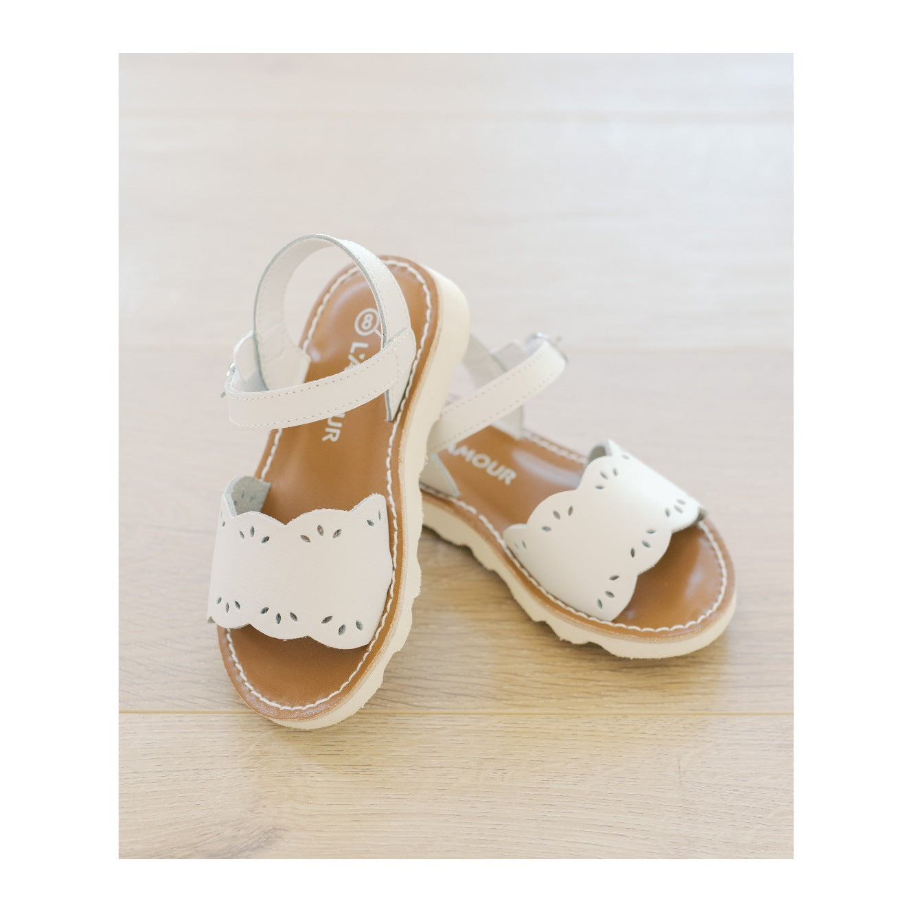 Ella Scalloped Sandal