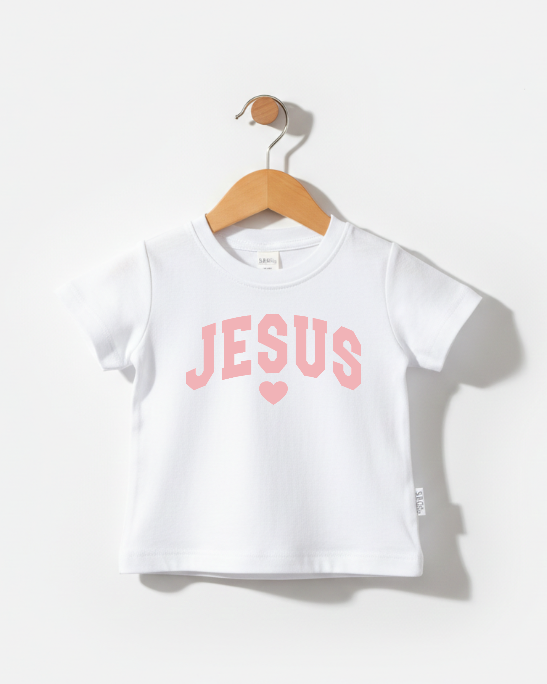 Jesus Varsity 🩷 Tee Or Pullover