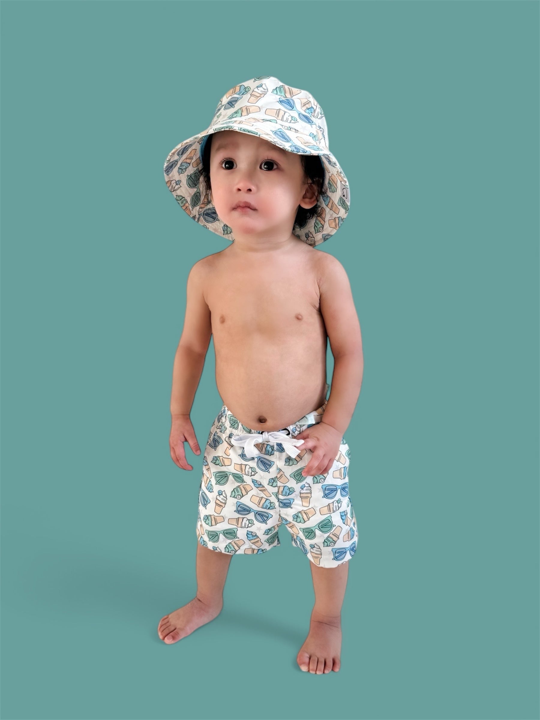 Cool Summer Dream Swim Trunks