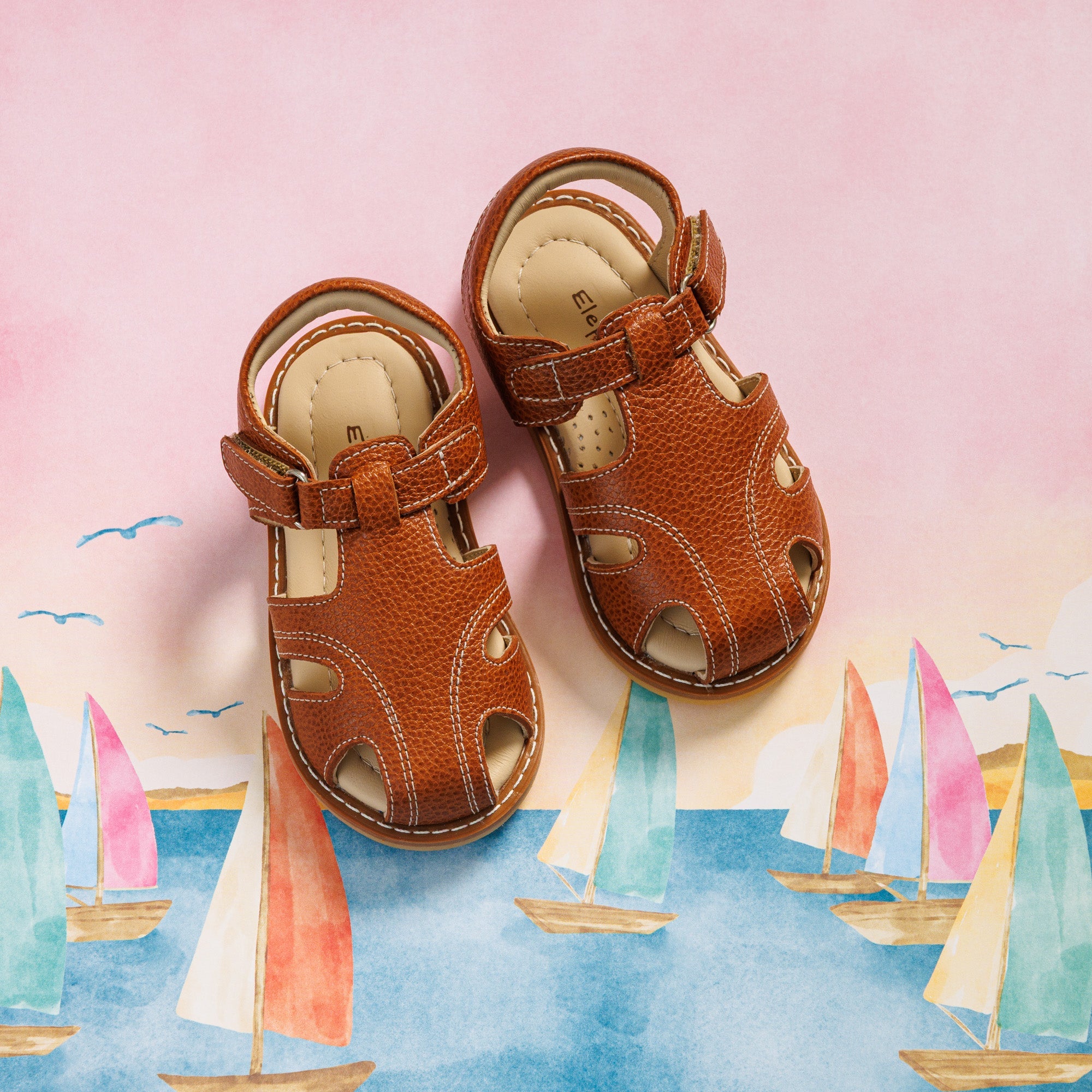 Spencer Sandal Toddler Caramel