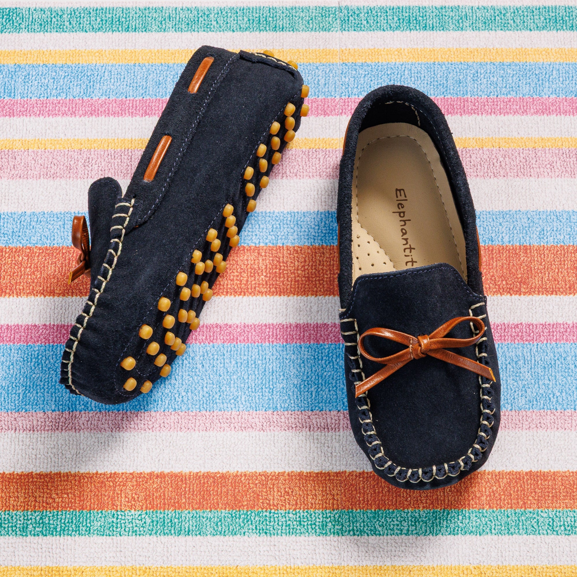 Driver Loafer Toddlers Suede Blue
