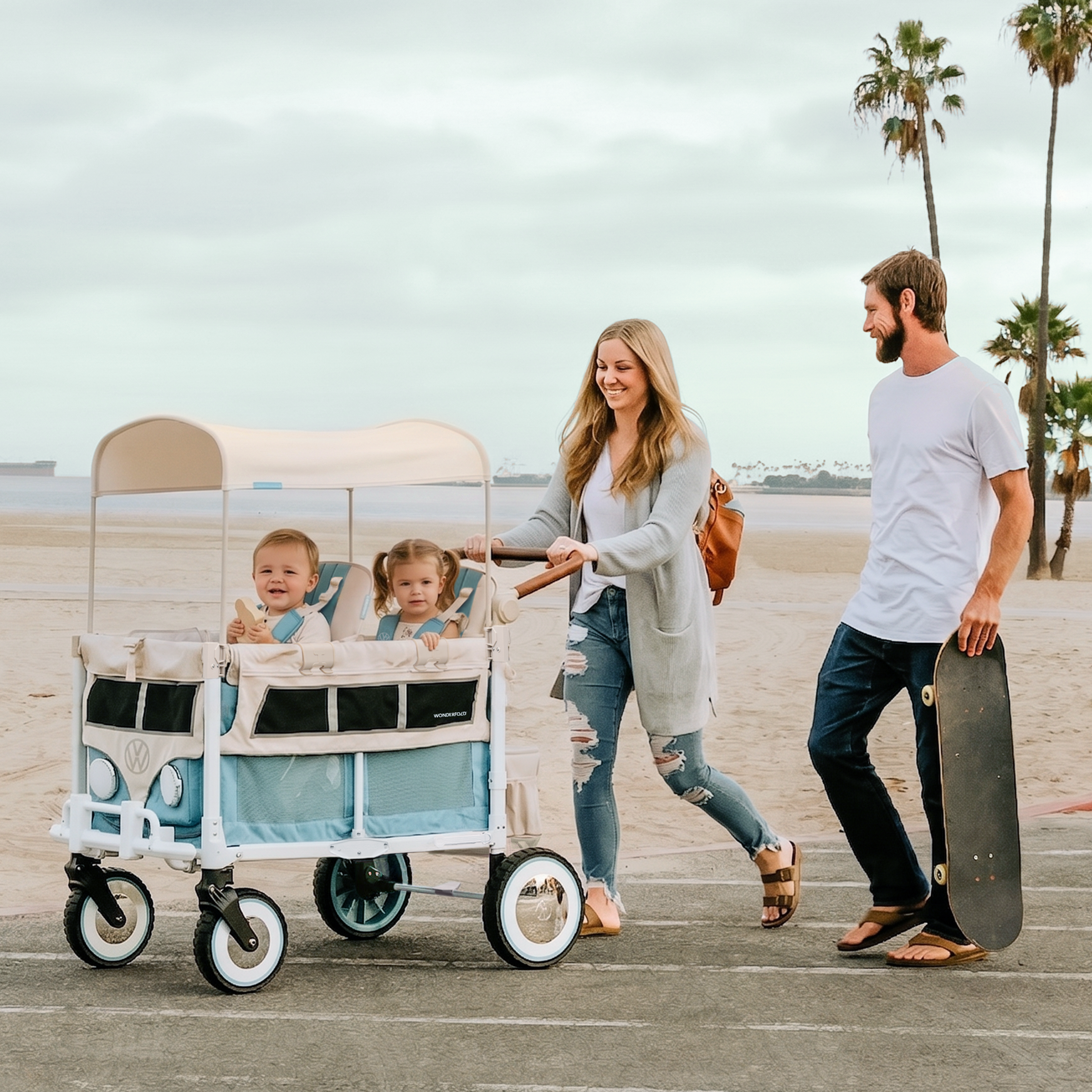Vw2 Volkswagen Stroller Wagon (2 Seater)