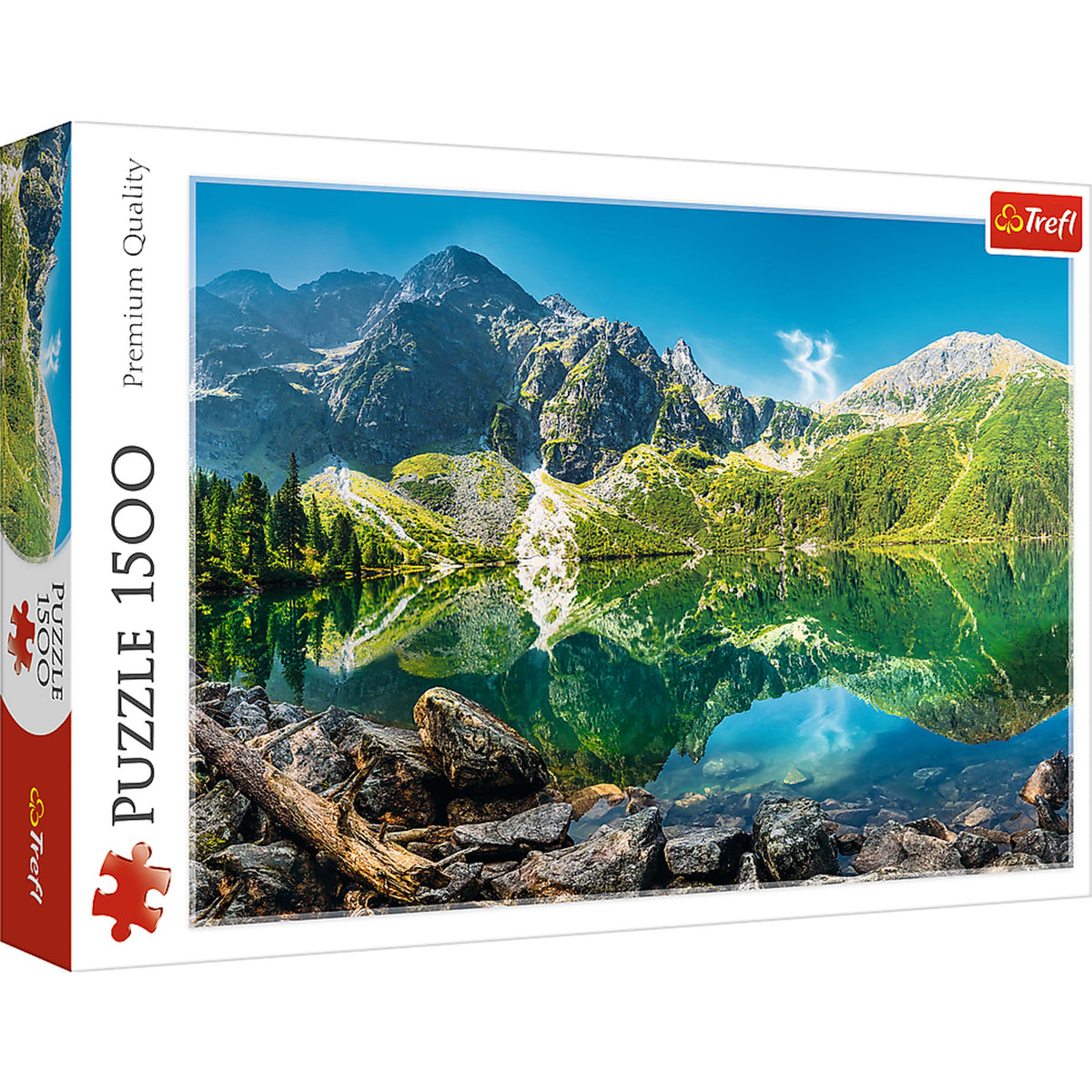 Red Morskie Oko Lake, Tatras, Poland 1500 Piece Puzzle