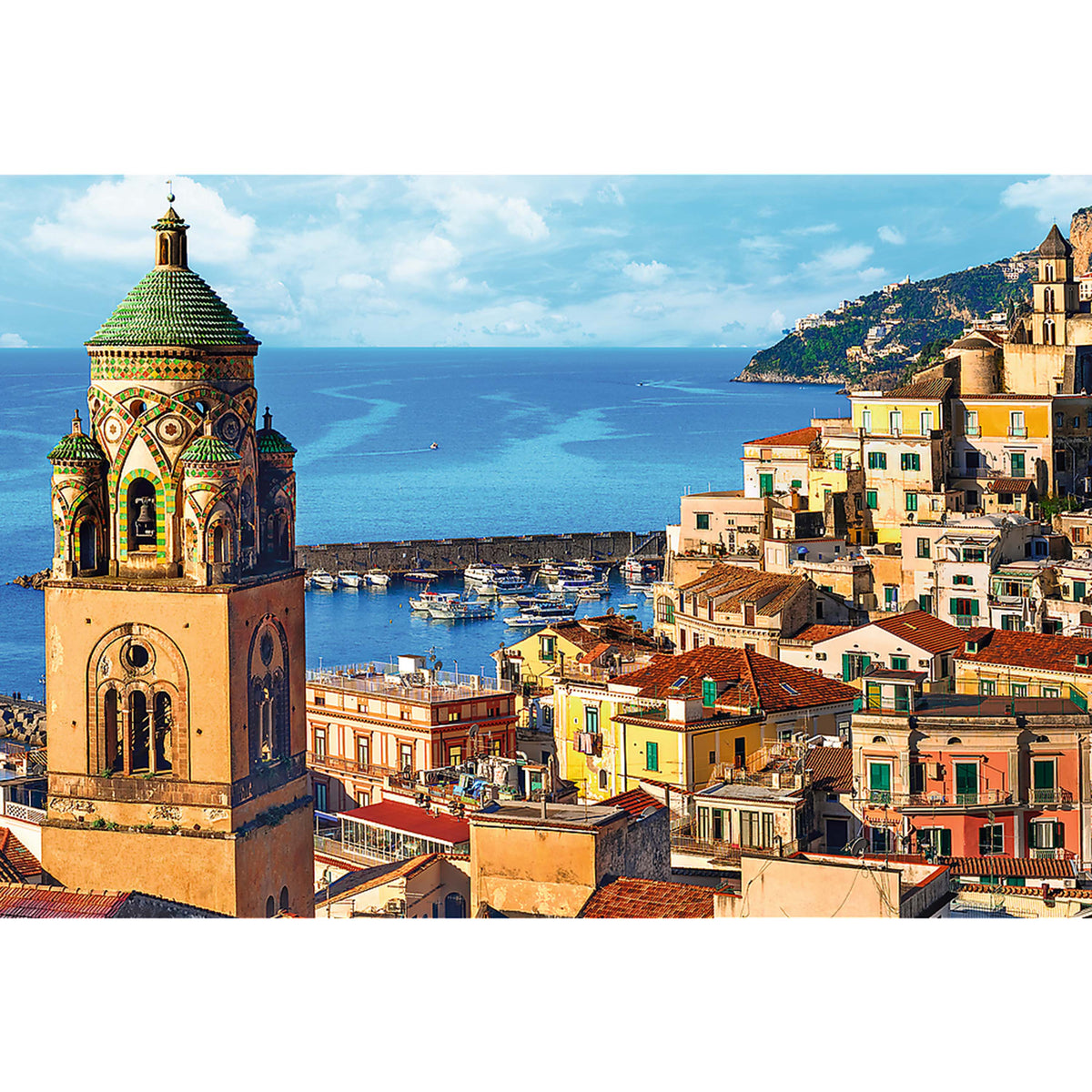 Red Puzzle Amalfi, Italy 1500 Piece Puzzle