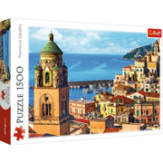 Red Puzzle Amalfi, Italy 1500 Piece Puzzle