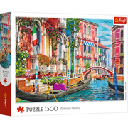 Red Summer Afternoon In Venice 1500 Piece Puzzle