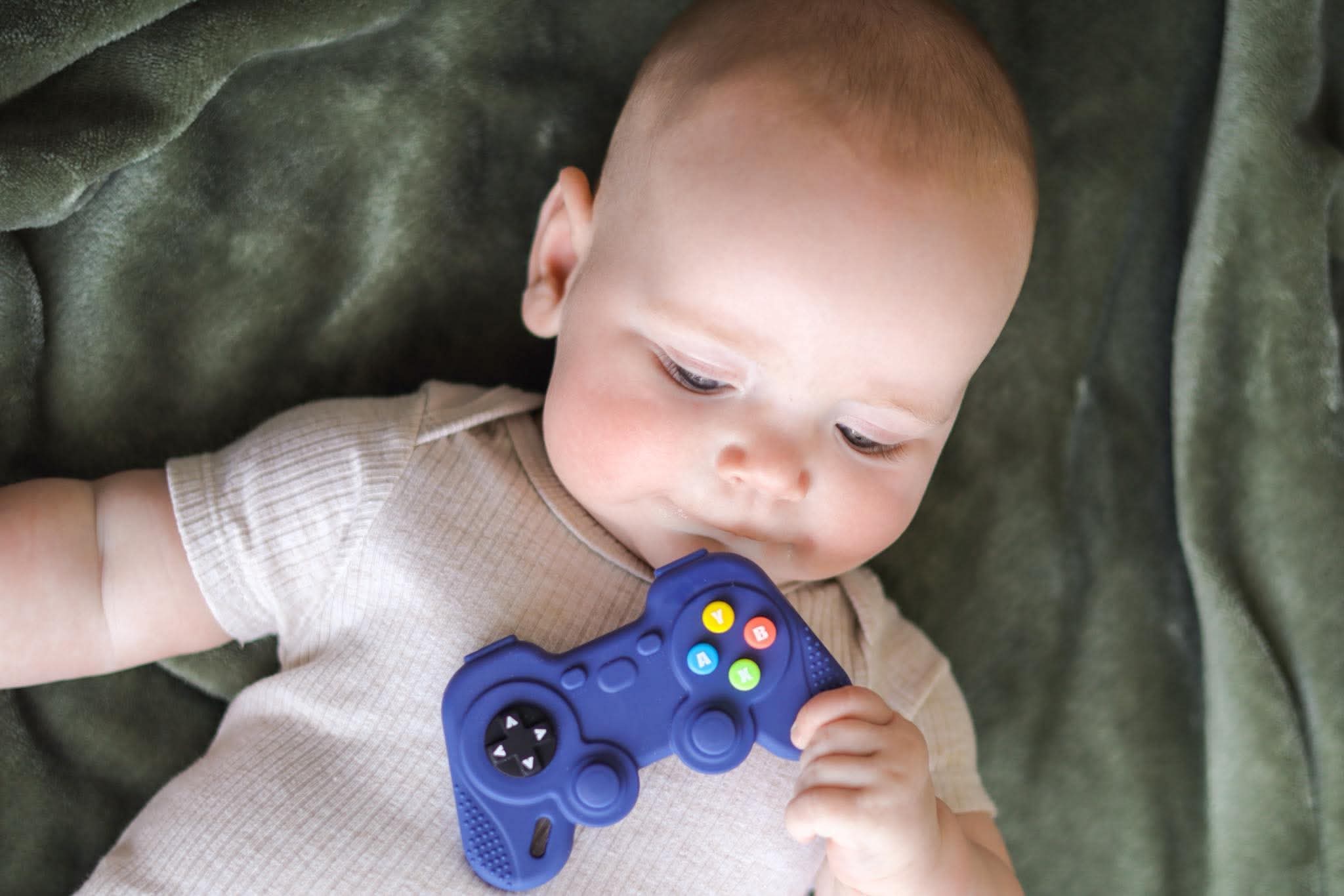 Controller Silicone Teether: Safe And Easy-to-clean Baby Teething Toy