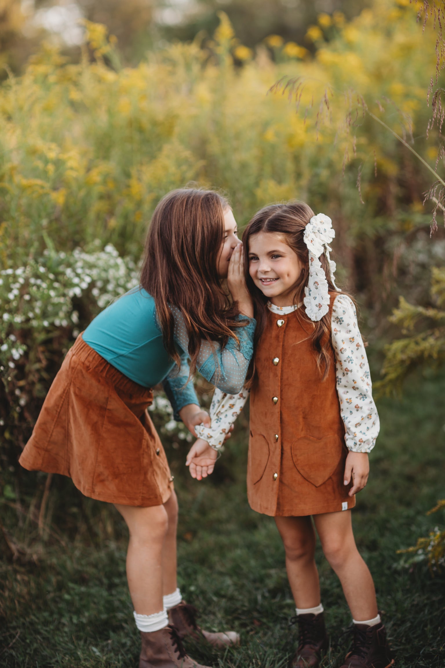 Corduroy Jumper ~ Caramel