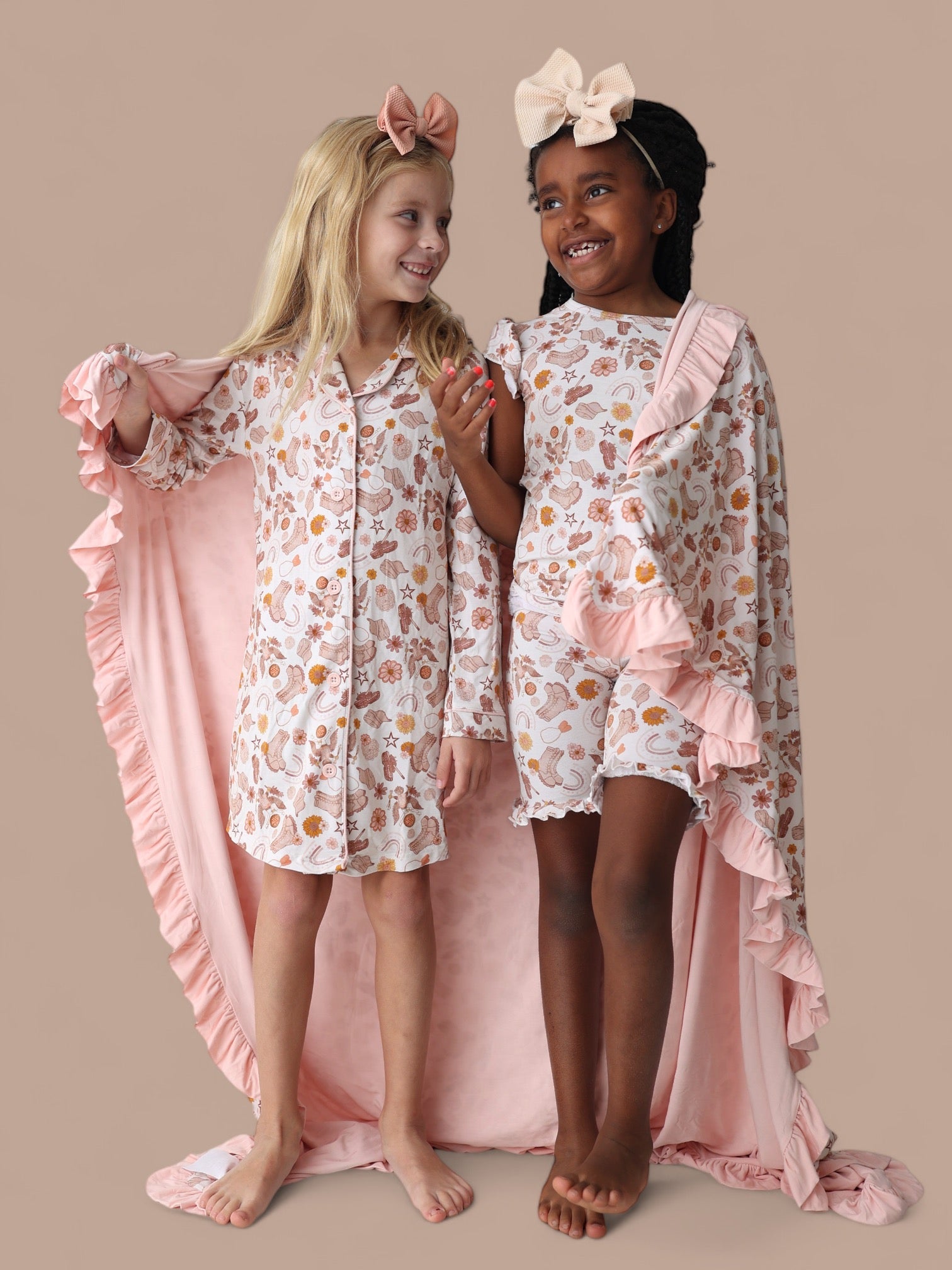 Flowers And Boots Girl's Dream Gown