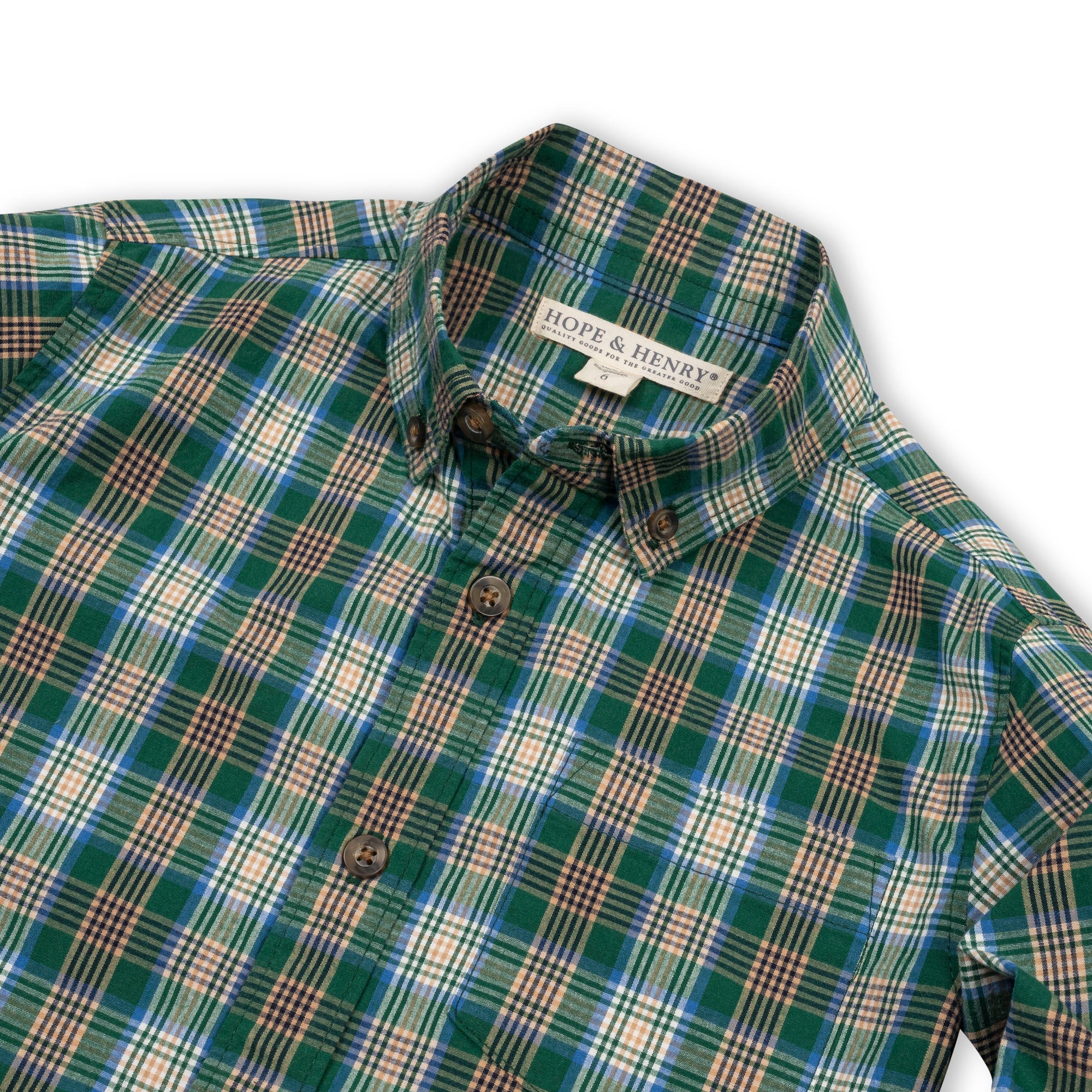 Organic Stretch Poplin Shirt