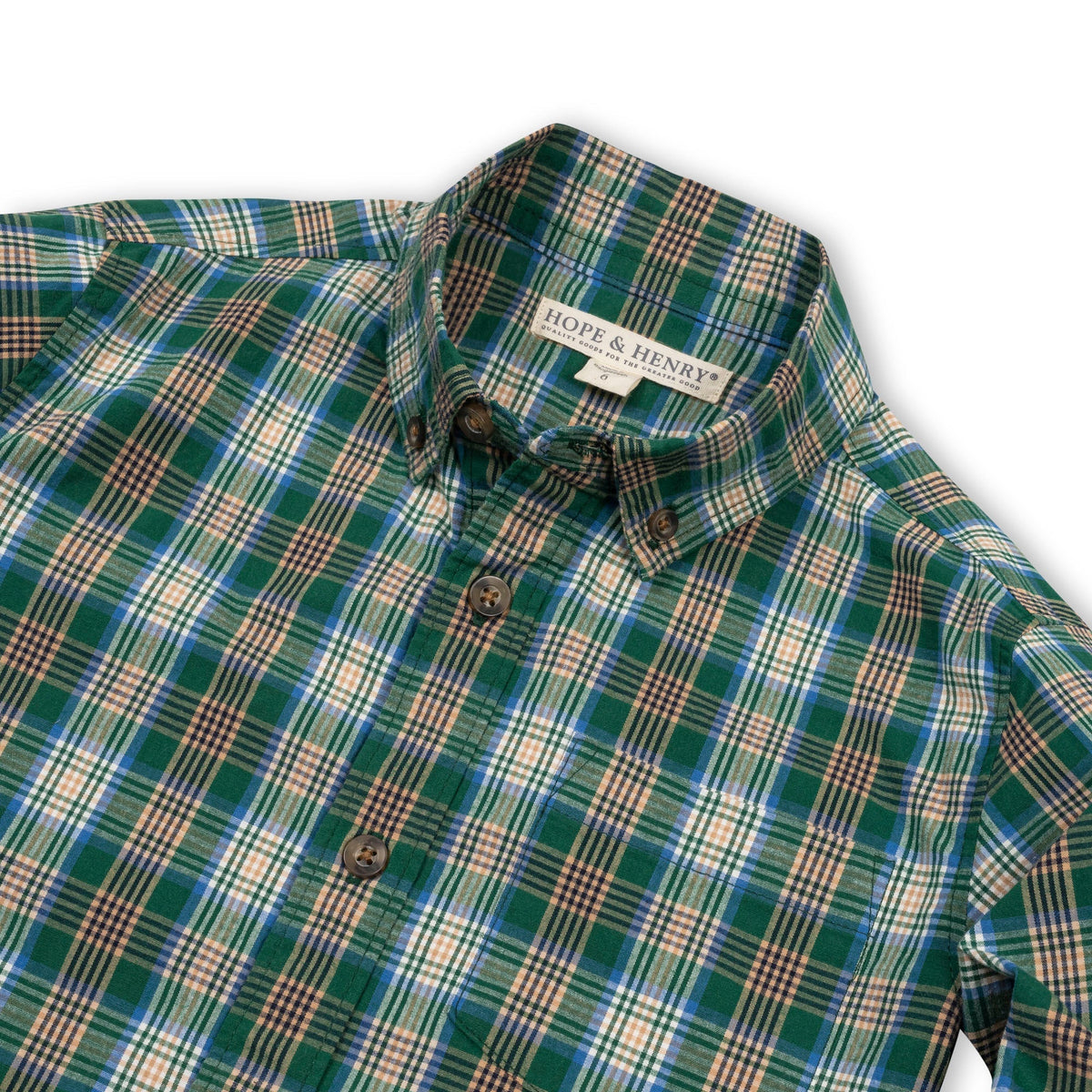 Organic Stretch Poplin Shirt