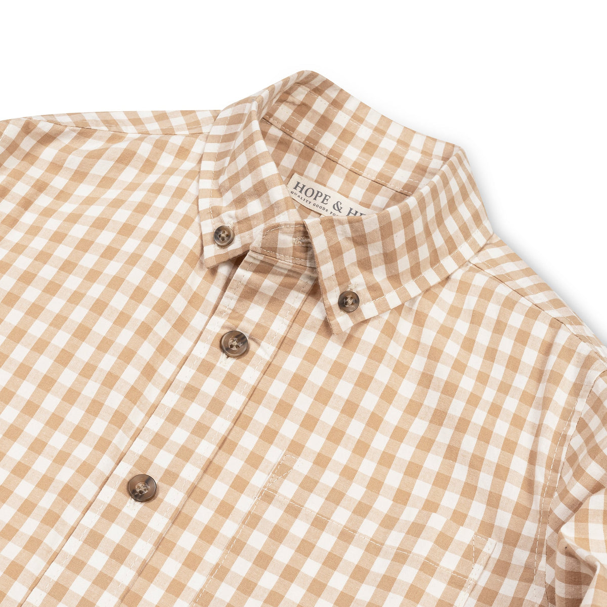 Organic Stretch Poplin Shirt