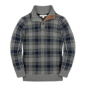 Organic Mock Neck Sweater
