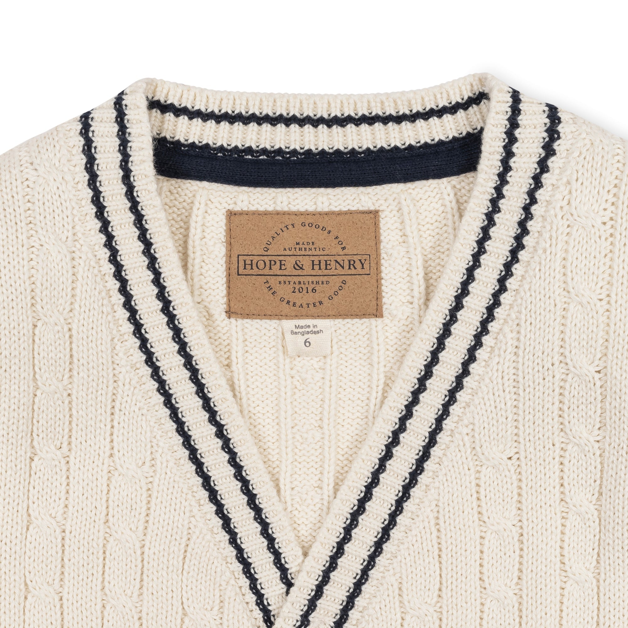 Organic Cable Cardigan
