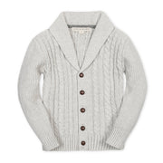 Organic Shawl Collar Cardigan