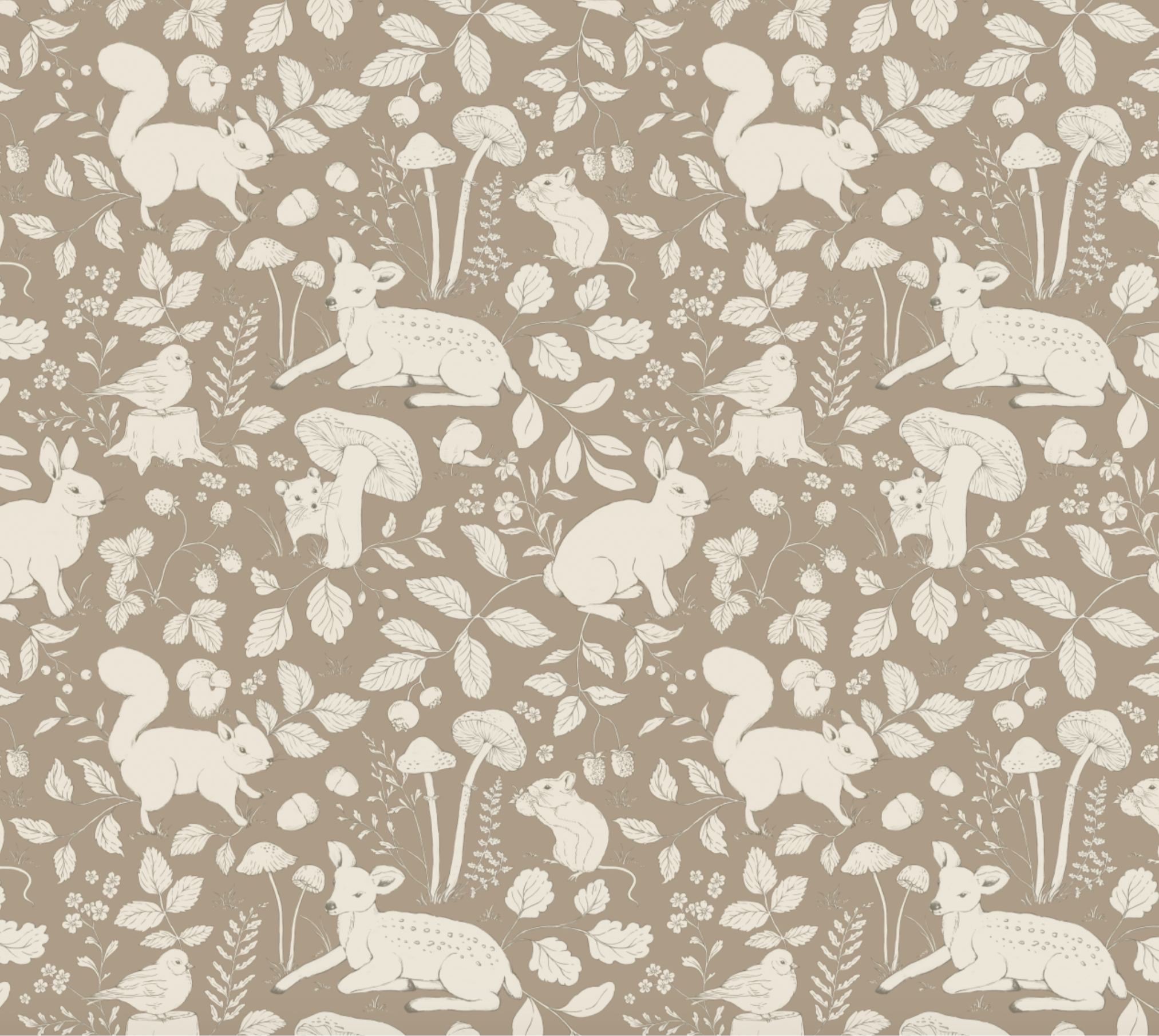 Finch Wallpaper By Daphne And Sage