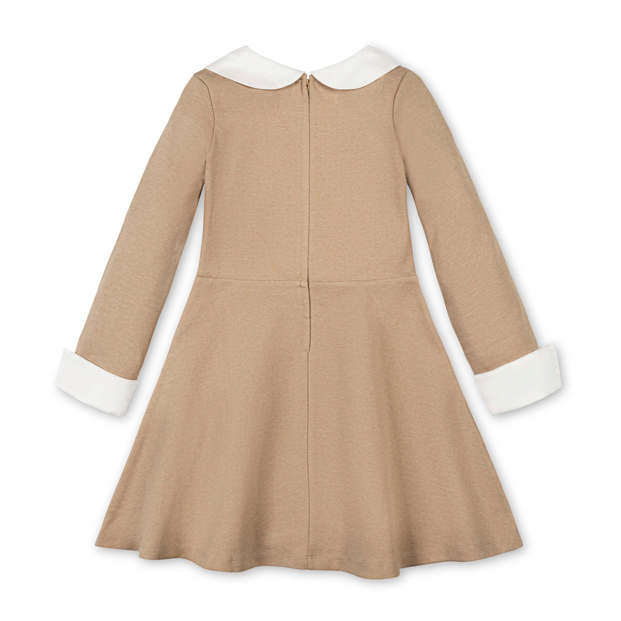 French Look Ponte Dress With Bow