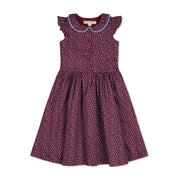 Linen Dress With Peter Pan Collar