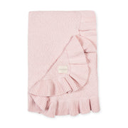 Organic Ruffle Edge Baby Blanket